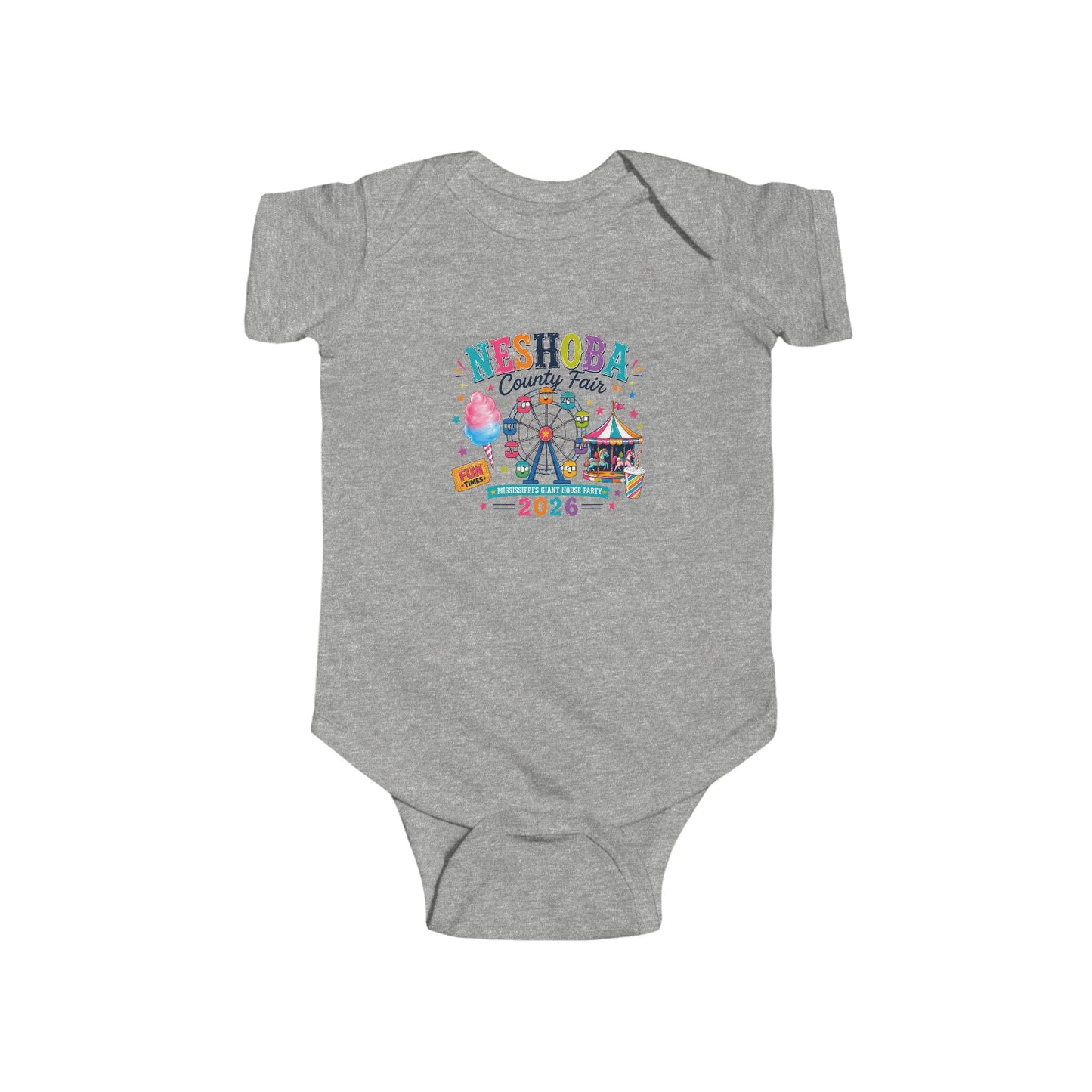 Infant Bodysuit — Neshoba County Fair 2026 Baby Onesie GOTG