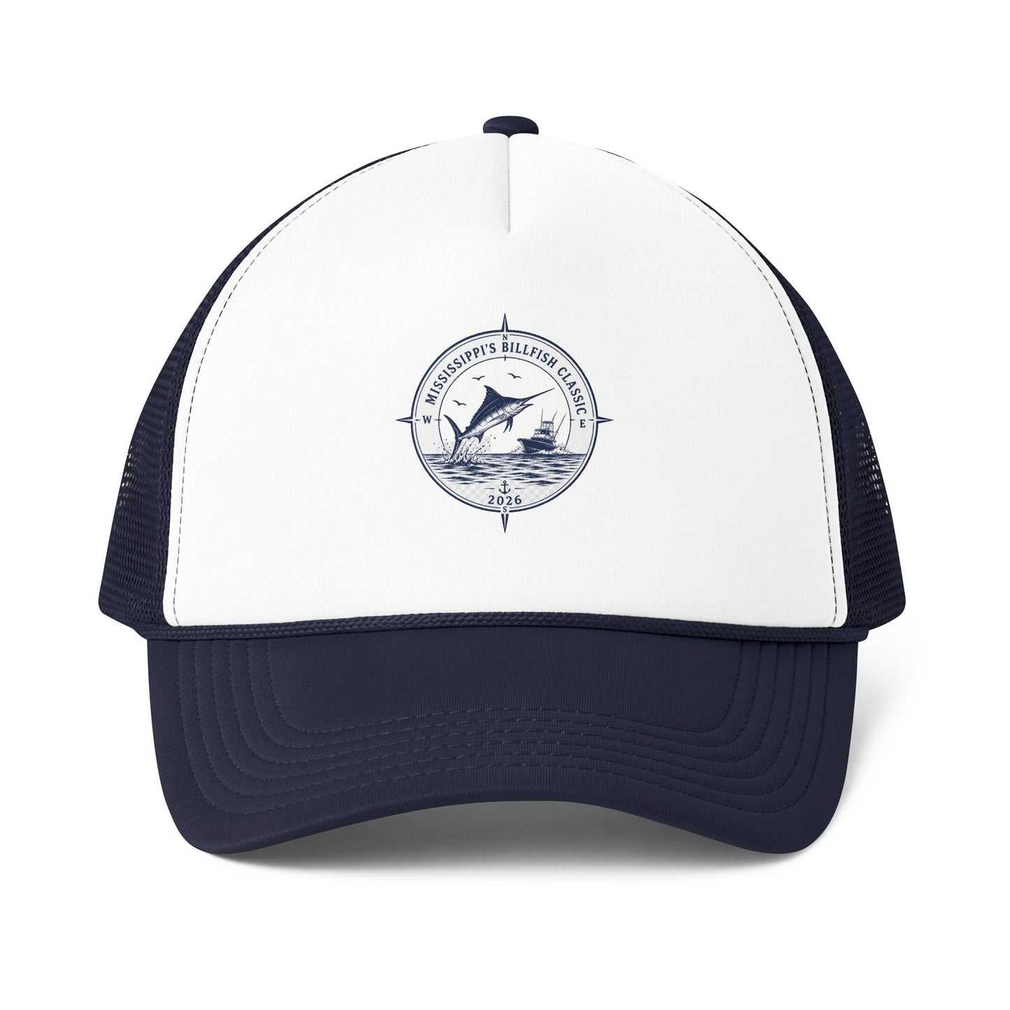 Mississippi’s Billfish Classic Trucker Cap — Vintage Marlin & Sailfish Fishing Logo