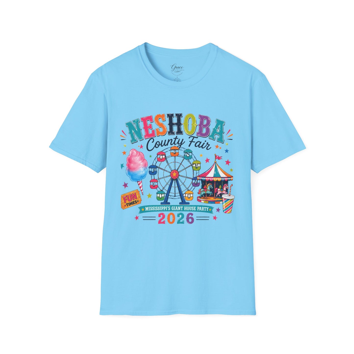County Fair T-Shirt — Neshoba County Fair 2026 Carnival Tee
