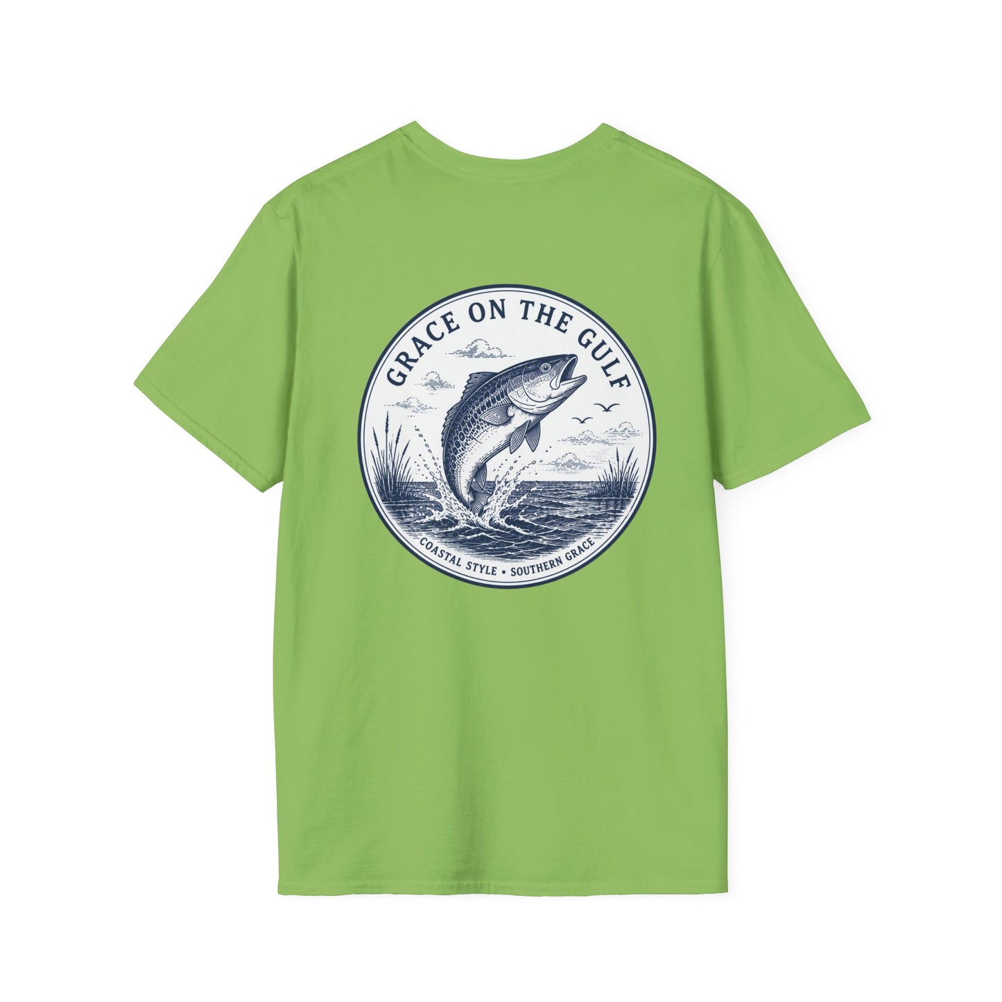 Fishing Logo Tee — Casual Graphic T-Shirt