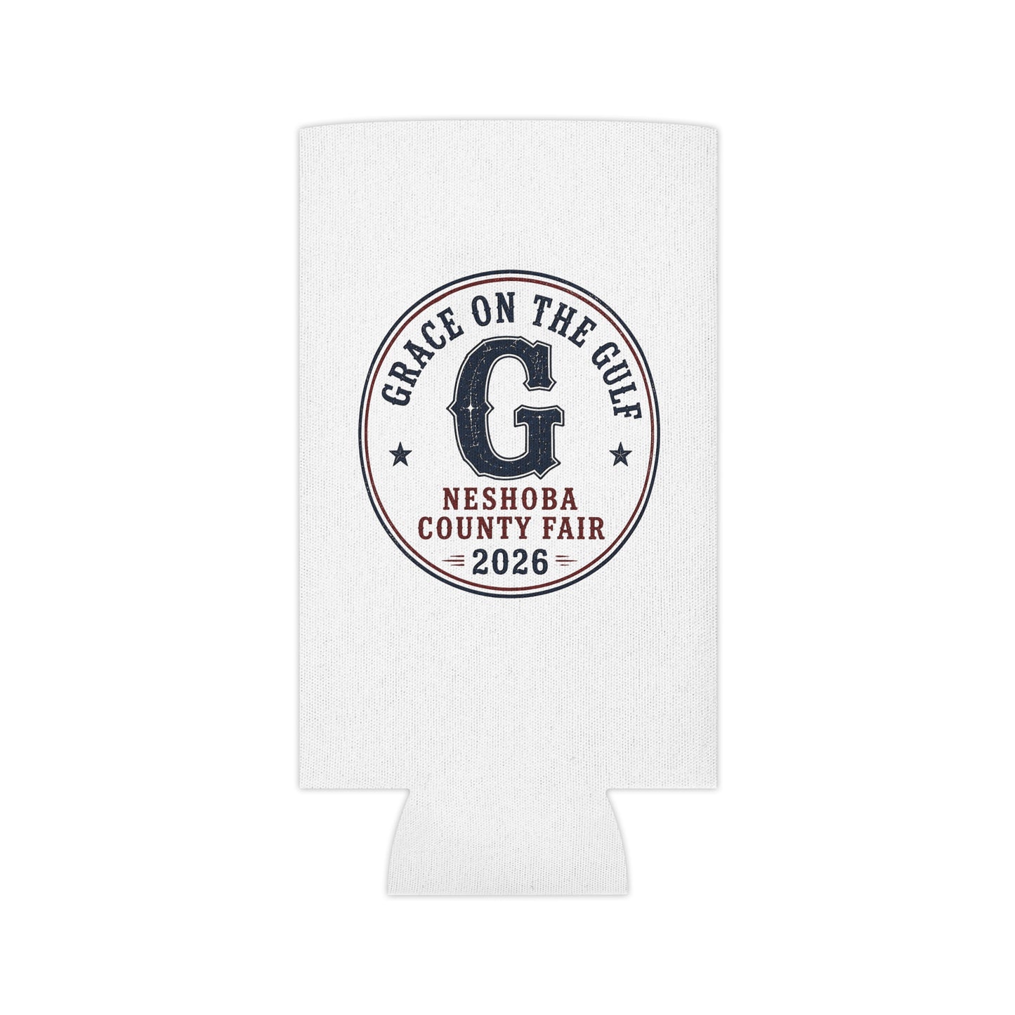 Neshoba County Fair 2026 Can Cooler – "Grace on the Gulf"