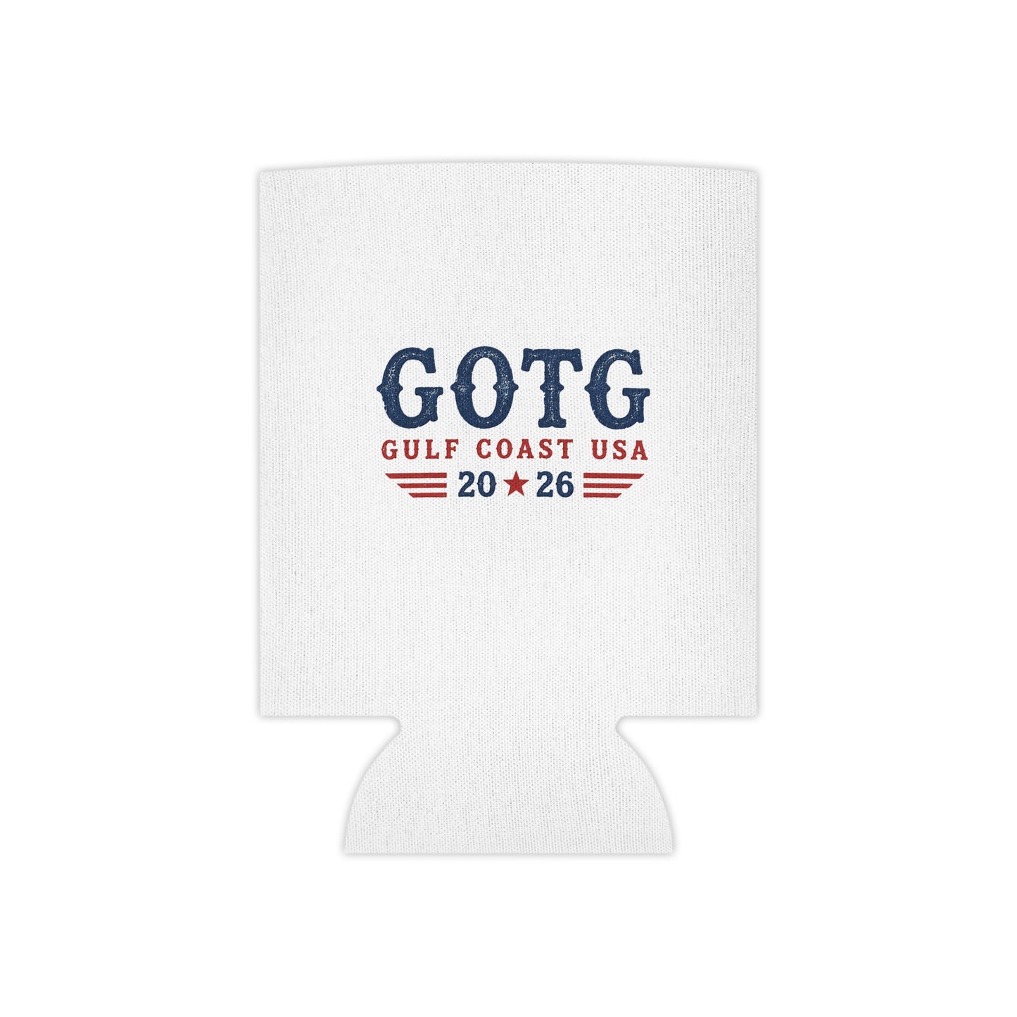 Can Cooler - GOTG Gulf Coast USA 2026 Retro Beer Koozie