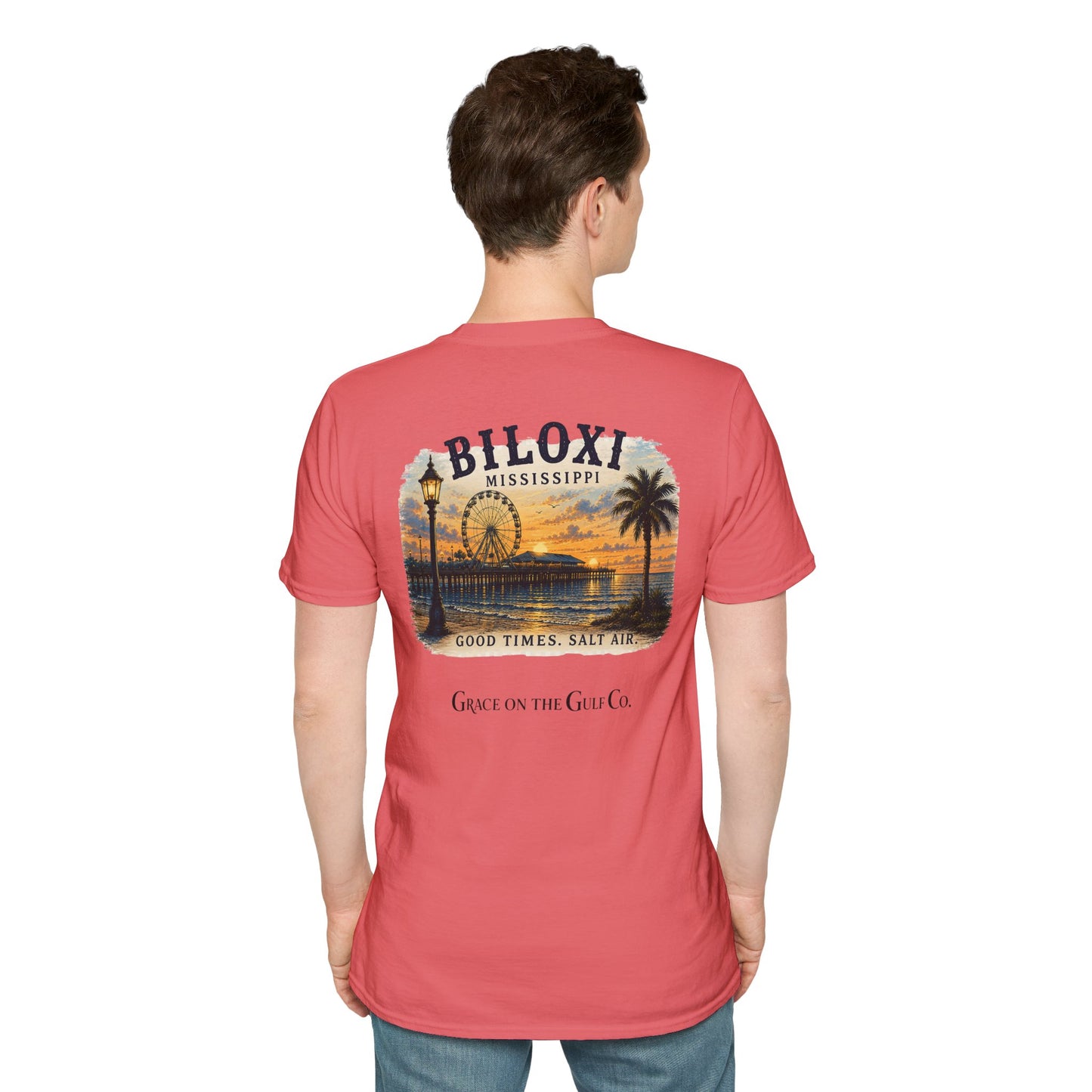 GOTG Biloxi Logo T-Shirt — Small Chest Monogram Tee