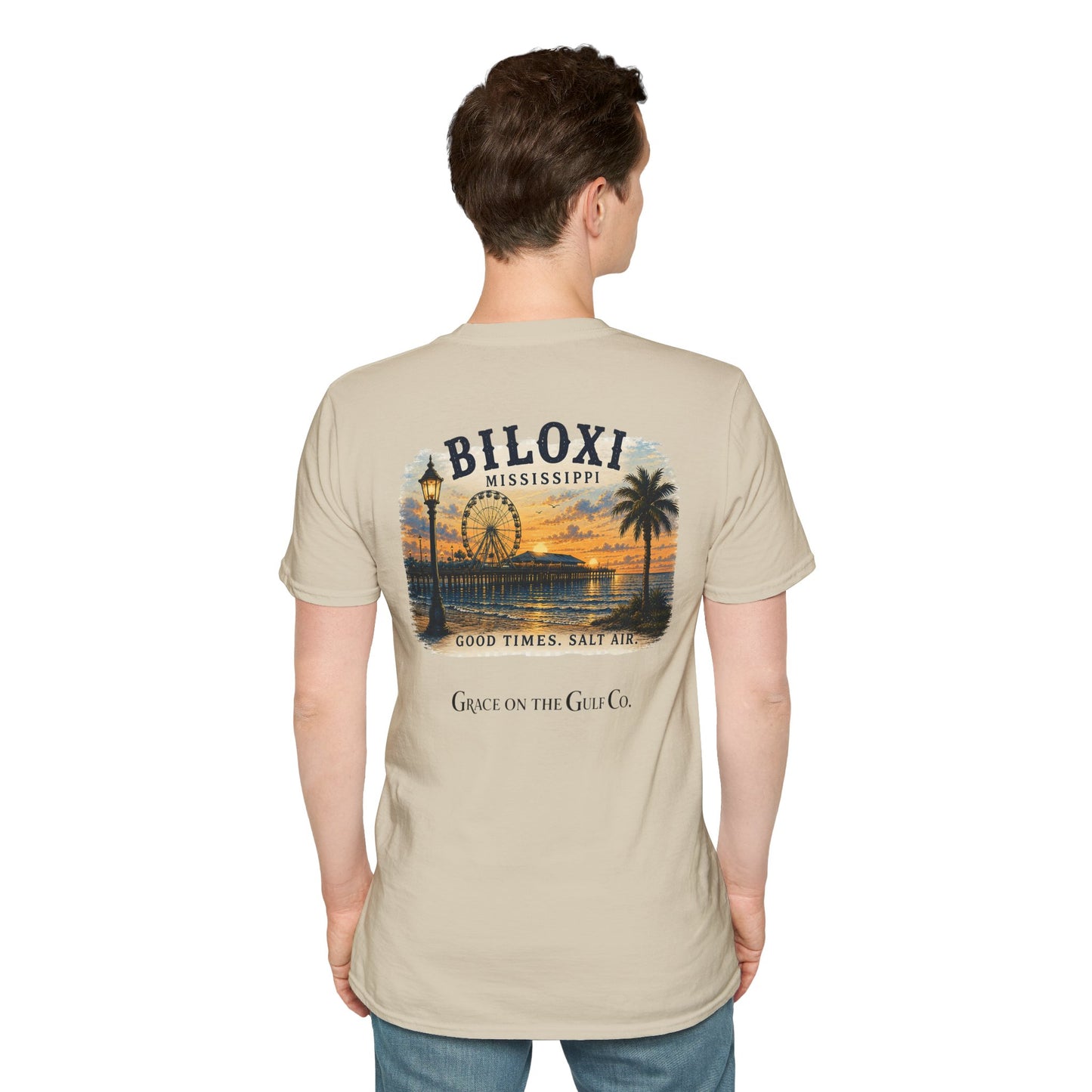 GOTG Biloxi Logo T-Shirt — Small Chest Monogram Tee