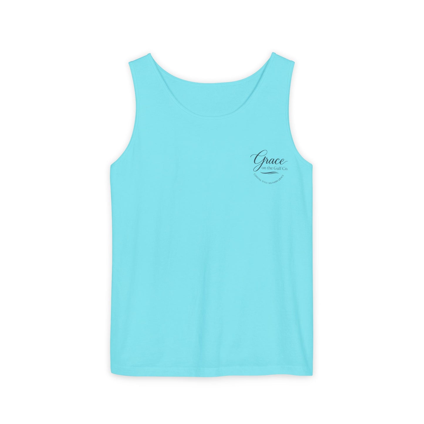 GOTG Chest Logo Tank Top — Guardians of the Galaxy Minimalist Fan Tank