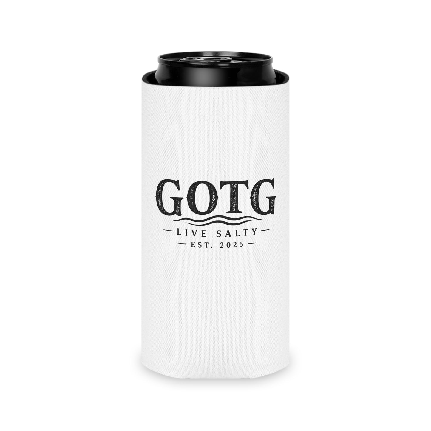 Can Cooler - GOTG Live Salty Est. 2025 Nautical Beverage Insulator