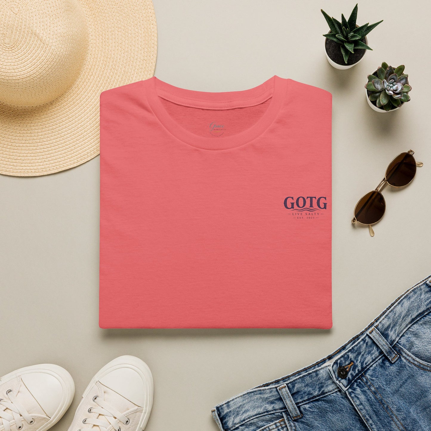 Fishing Logo Tee — Casual Graphic T-Shirt