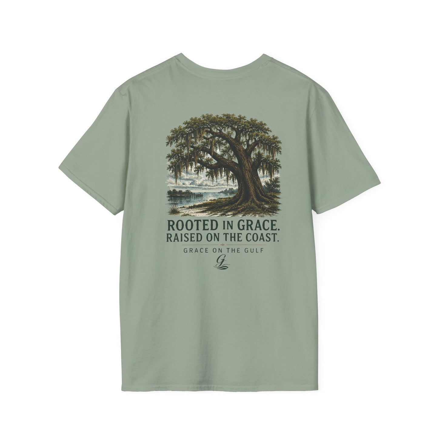 GOTG Rooted in Grace Unisex Tee T‑Shirt – Casual Graphic Tee with Small Chest Print
