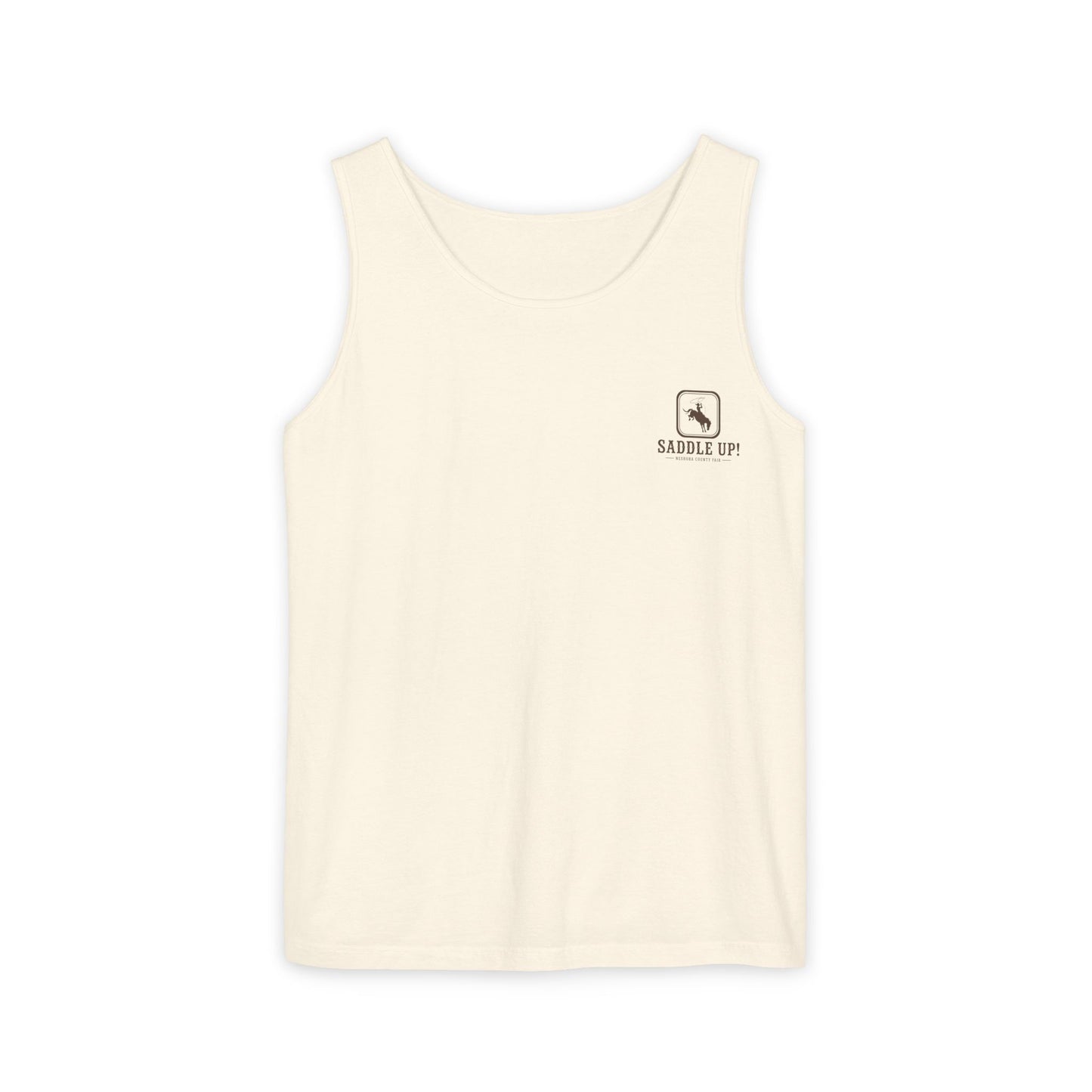 Hooves & Horns Tank Top — Neshoba County Fair Western Rodeo Graphic Tank