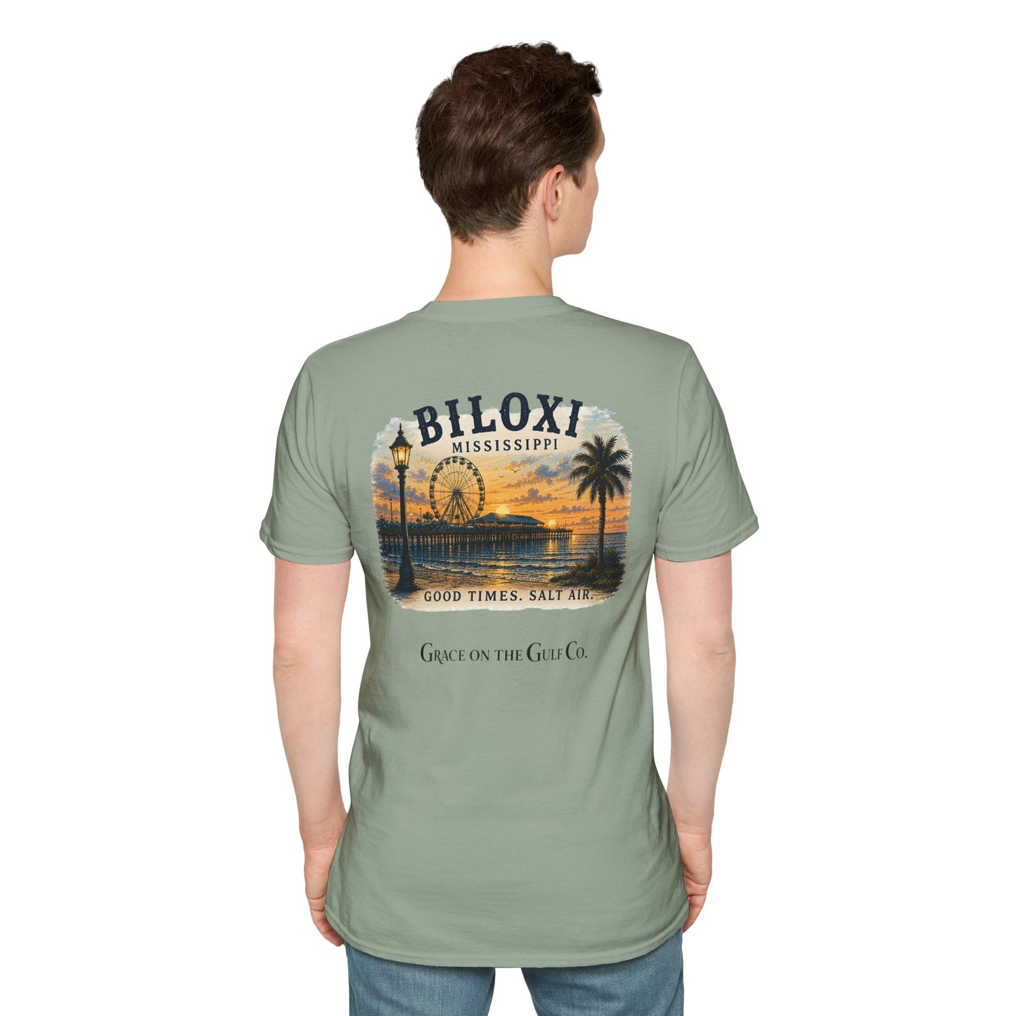 GOTG Biloxi Logo T-Shirt — Small Chest Monogram Tee