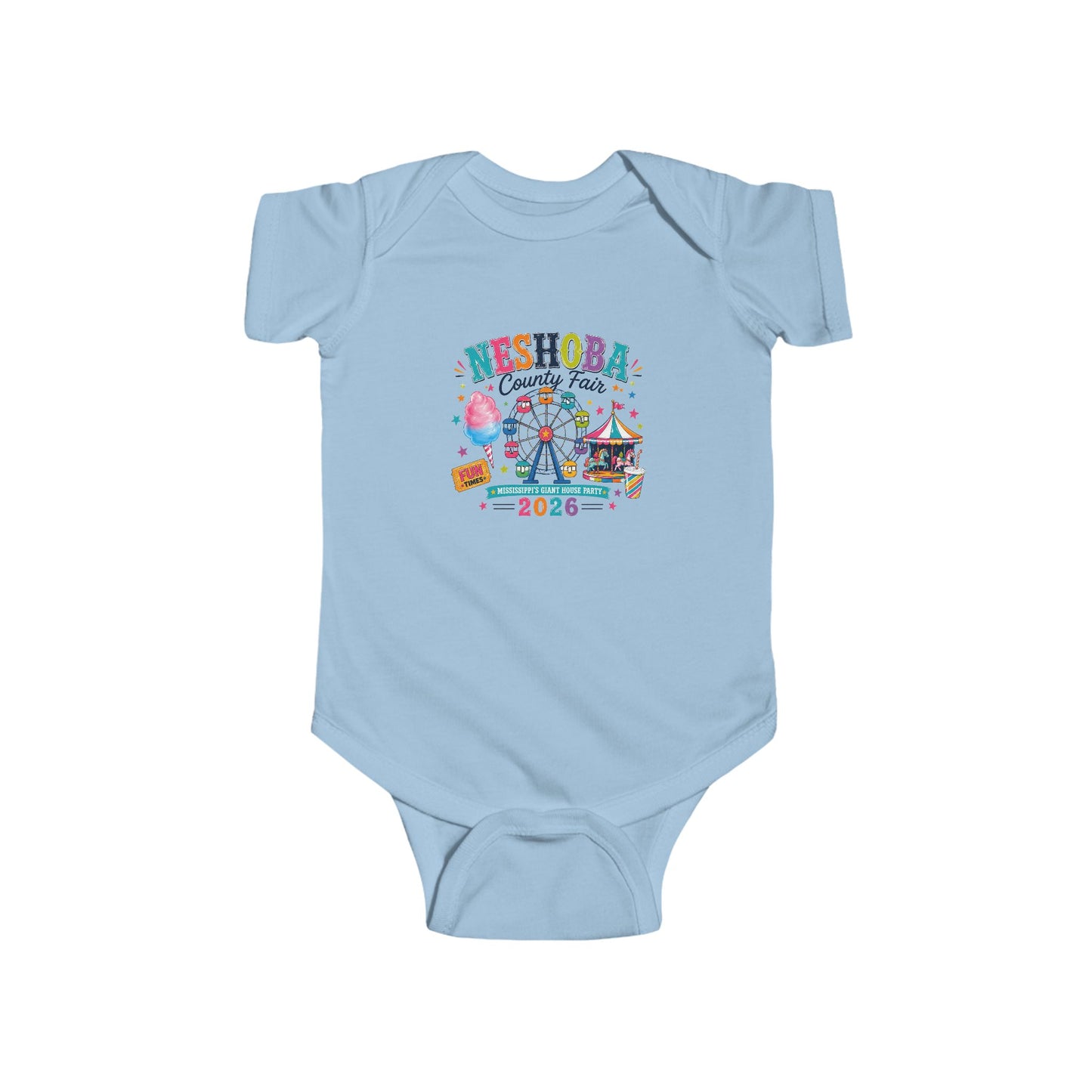 Infant Bodysuit — Neshoba County Fair 2026 Baby Onesie GOTG