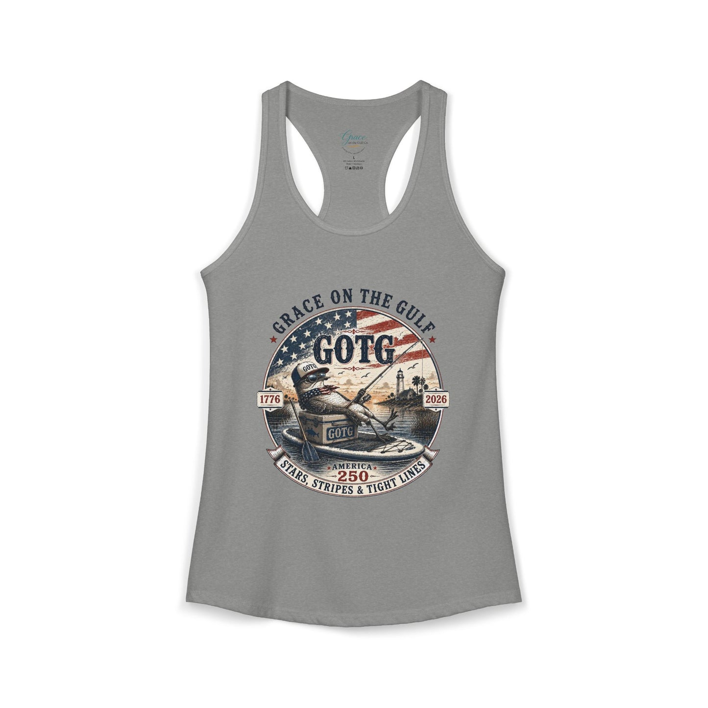 GOTG 250th State Bird Women's Ideal Racerback Tank