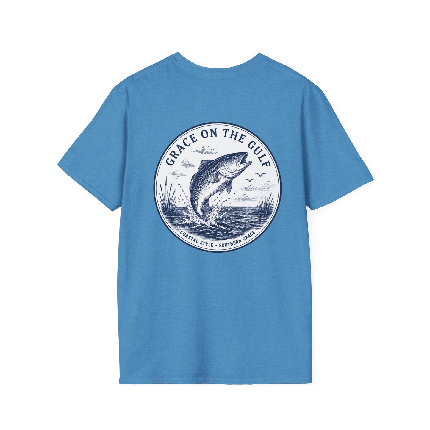 Fishing Logo Tee — Casual Graphic T-Shirt