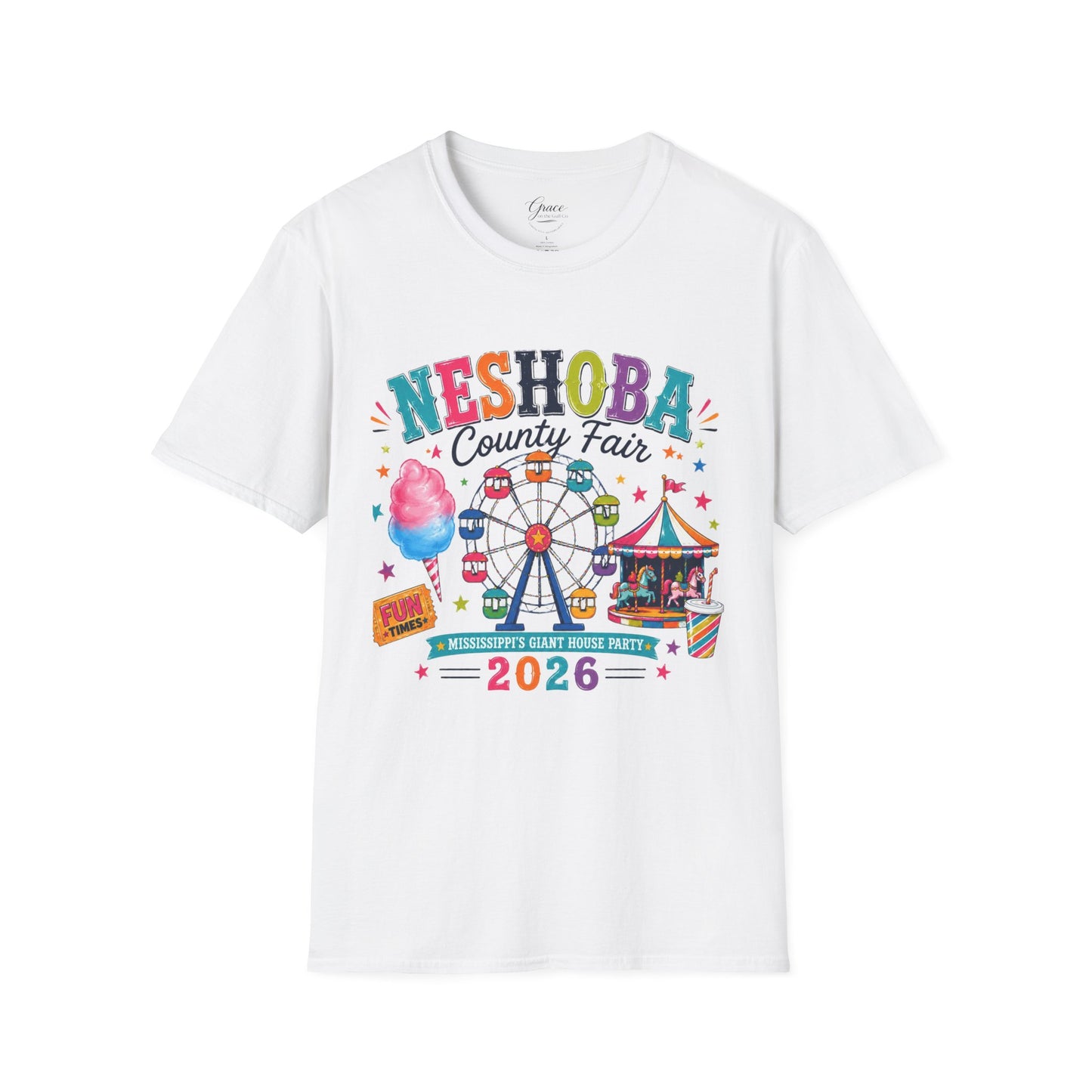 County Fair T-Shirt — Neshoba County Fair 2026 Carnival Tee