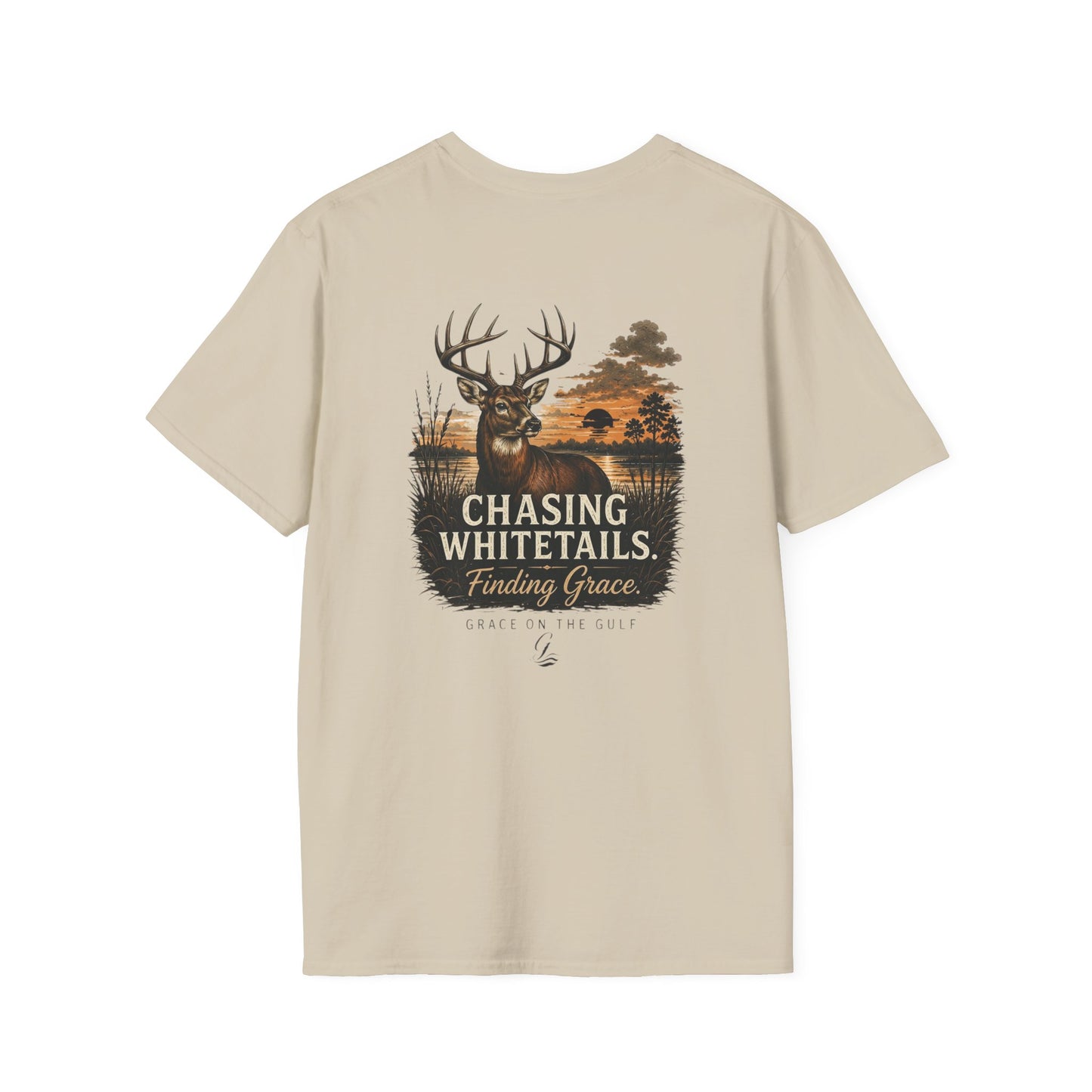 Chasing Whitetails GOTG Tee Chest Tee — Casual Women's & Men's Monogram T‑Shirt
