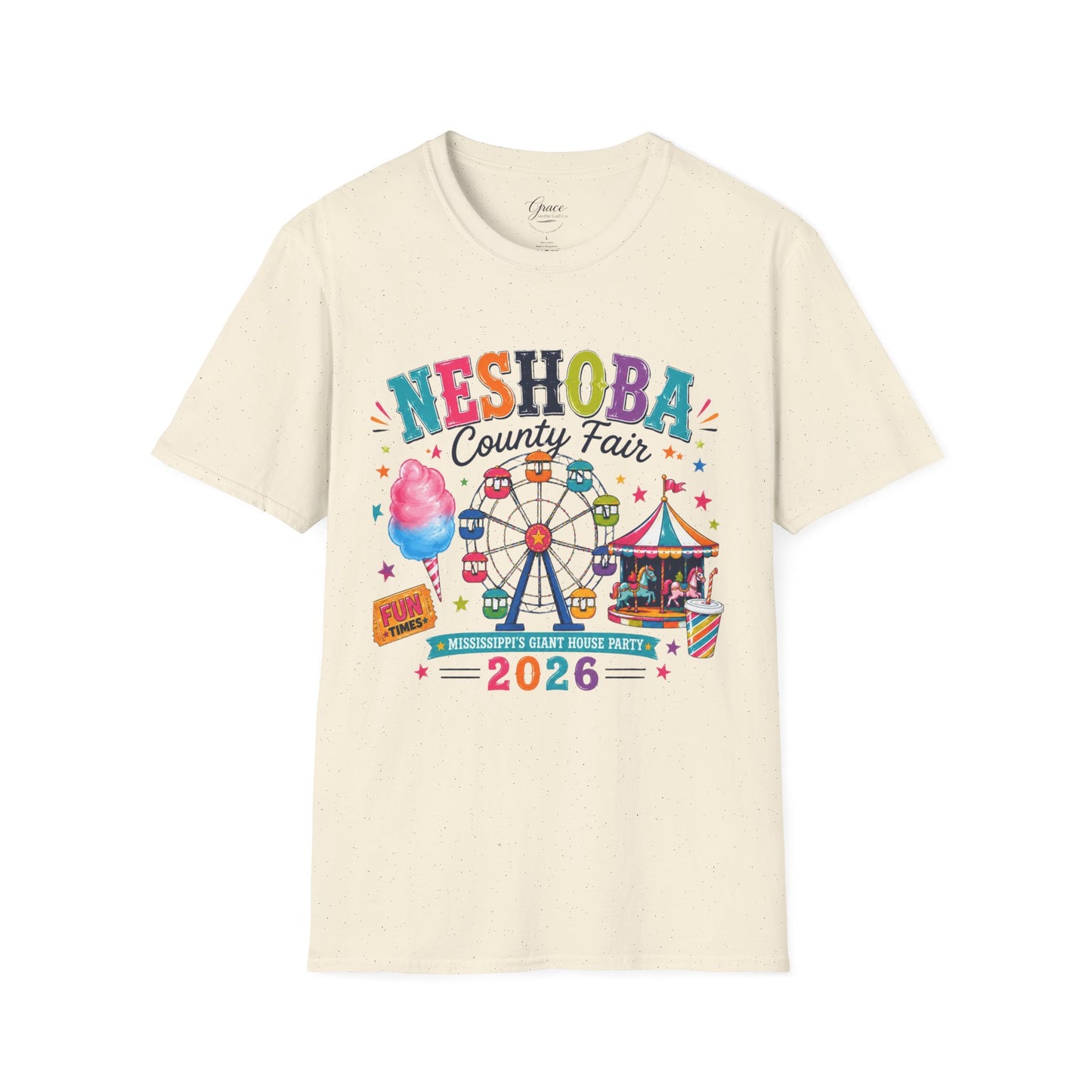 County Fair T-Shirt — Neshoba County Fair 2026 Carnival Tee