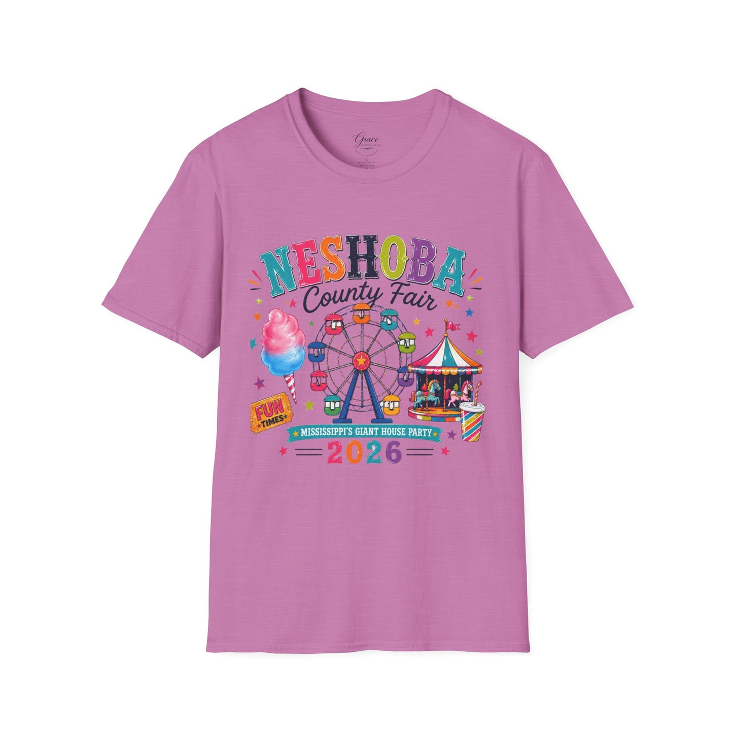 County Fair T-Shirt — Neshoba County Fair 2026 Carnival Tee