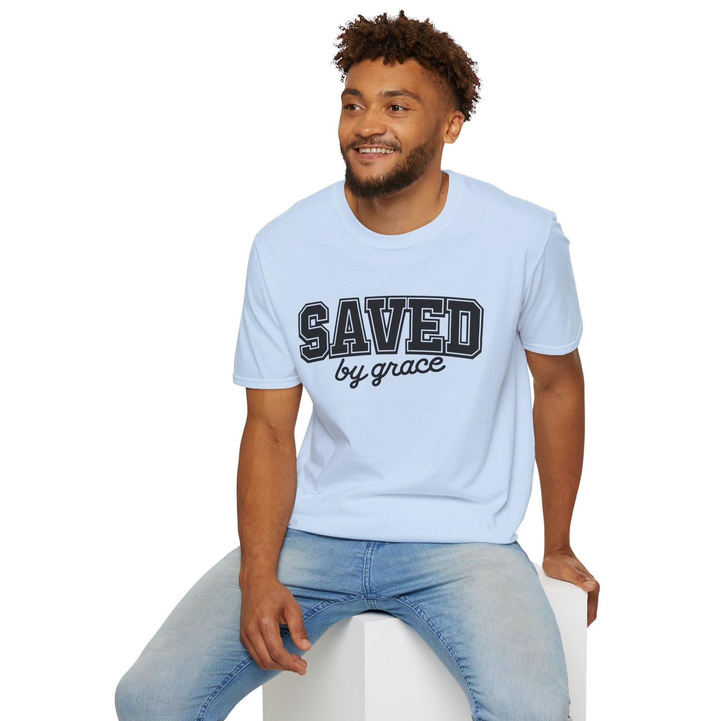 Saved By Grace T-Shirt — Christian Faith Graphic Tee