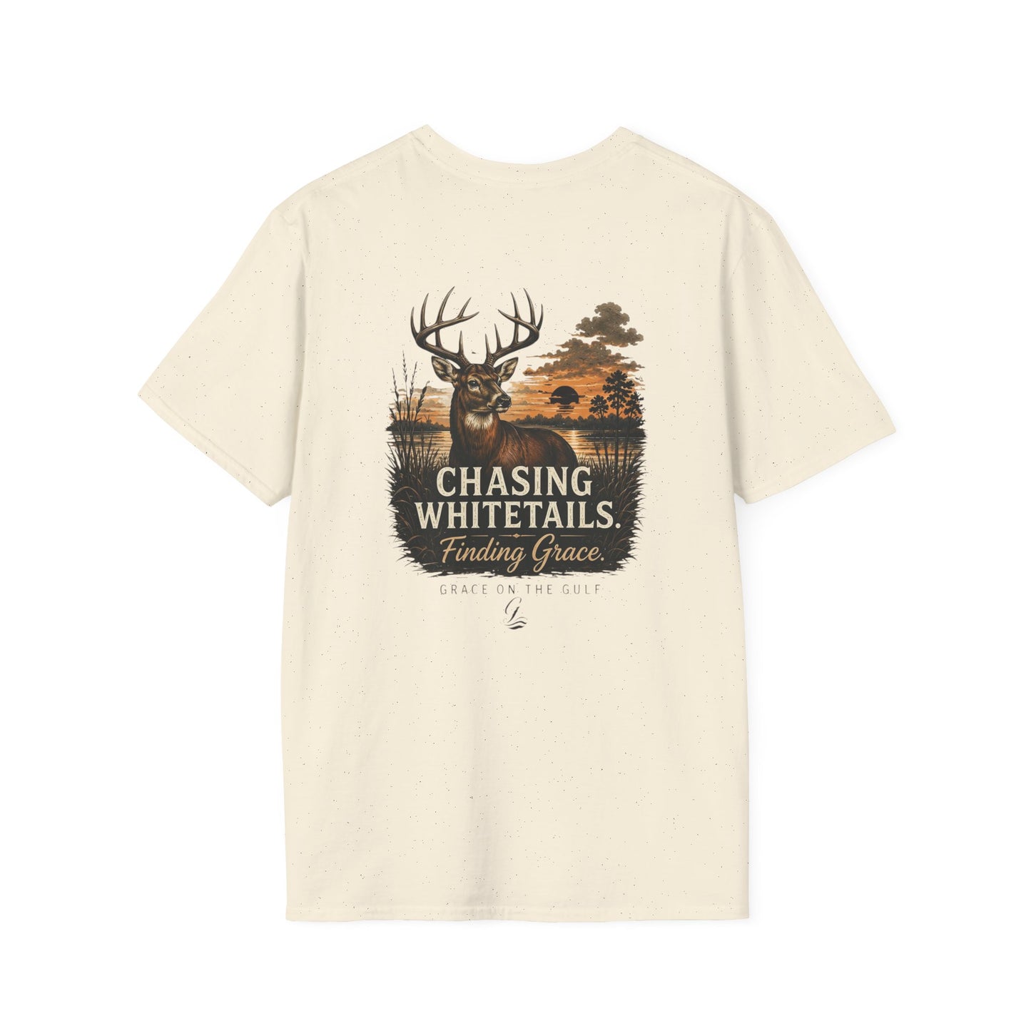 Chasing Whitetails GOTG Tee Chest Tee — Casual Women's & Men's Monogram T‑Shirt