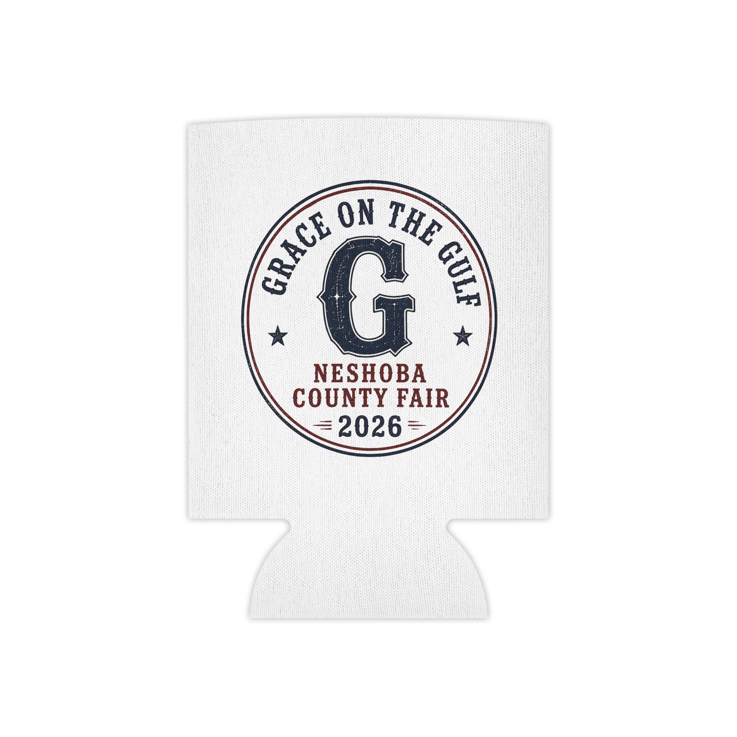Neshoba County Fair 2026 Can Cooler – "Grace on the Gulf"