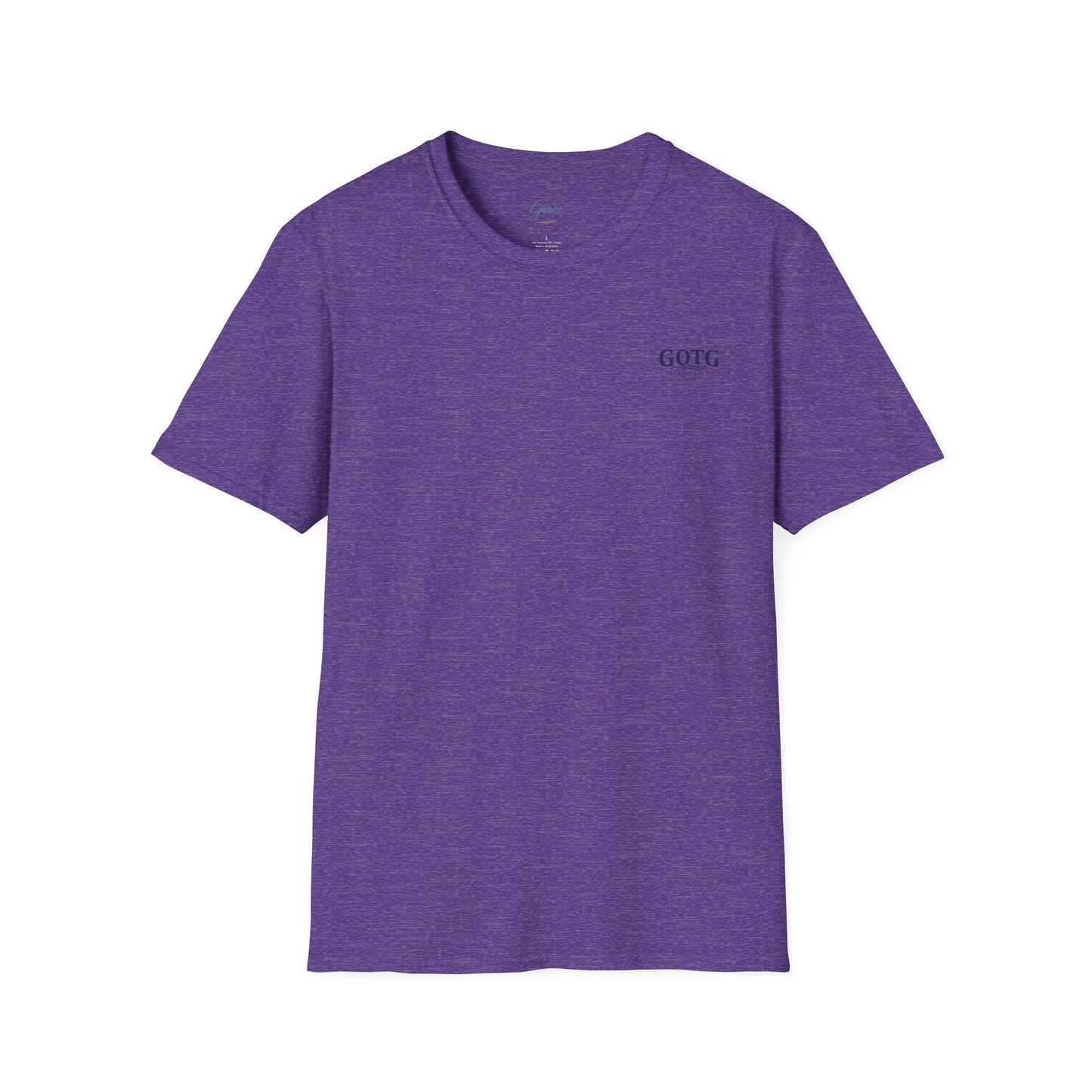 Sunset Crane Logo T‑Shirt — Casual Chest Print Graphic Tee