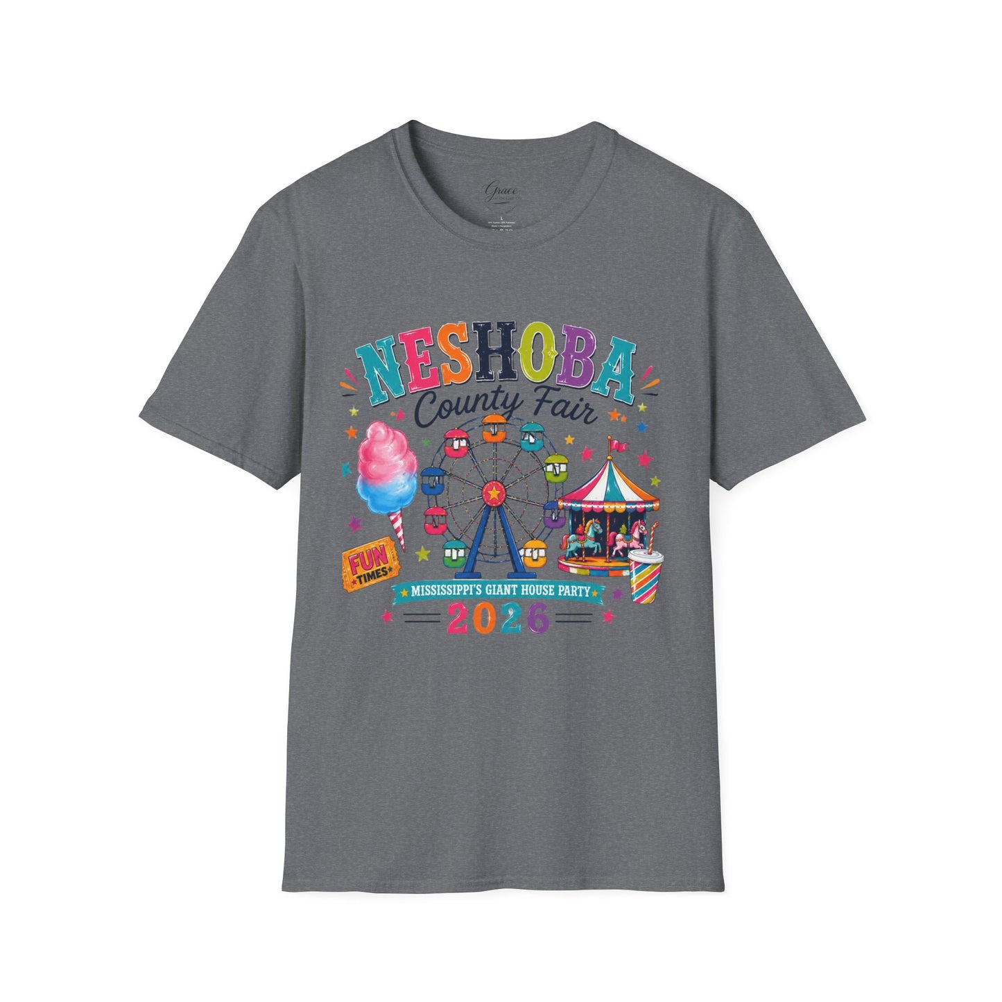 County Fair T-Shirt — Neshoba County Fair 2026 Carnival Tee