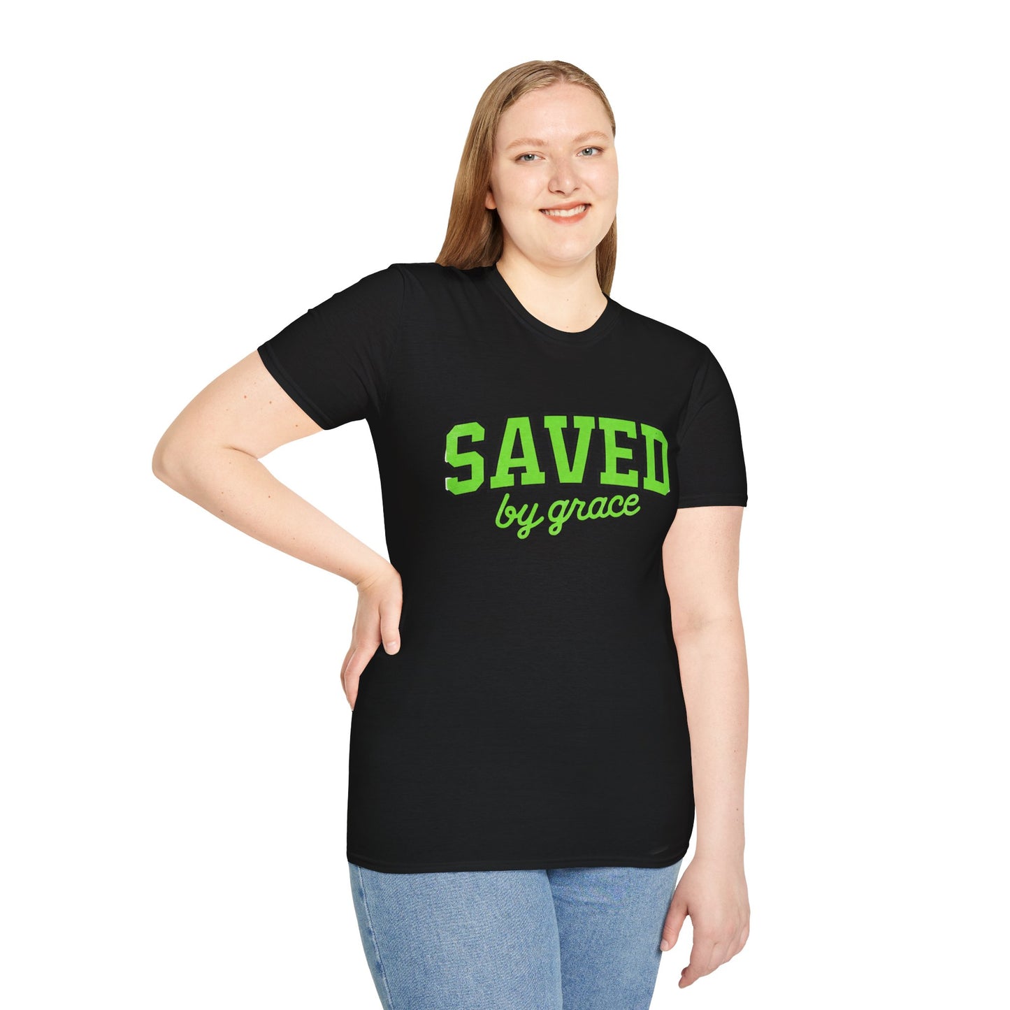 Saved by Grace T-Shirt — Christian Faith Graphic Tee