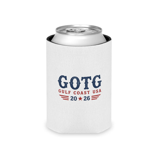 Can Cooler - GOTG Gulf Coast USA 2026 Retro Beer Koozie