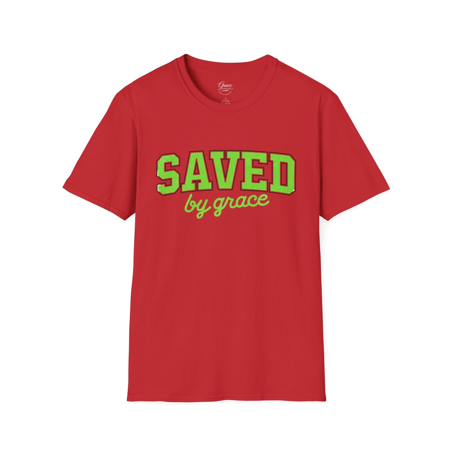 Saved by Grace T-Shirt — Christian Faith Graphic Tee