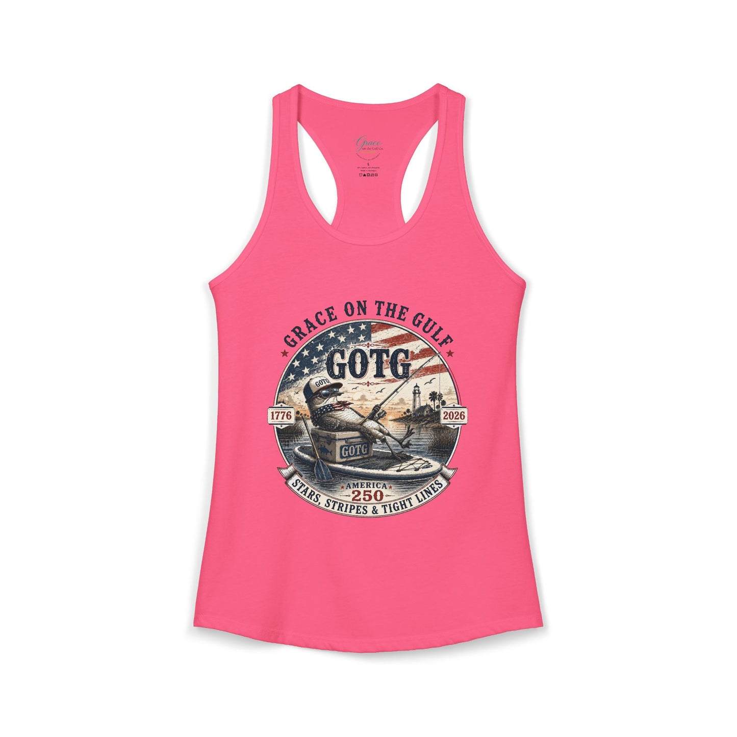 GOTG 250th State Bird Women's Ideal Racerback Tank