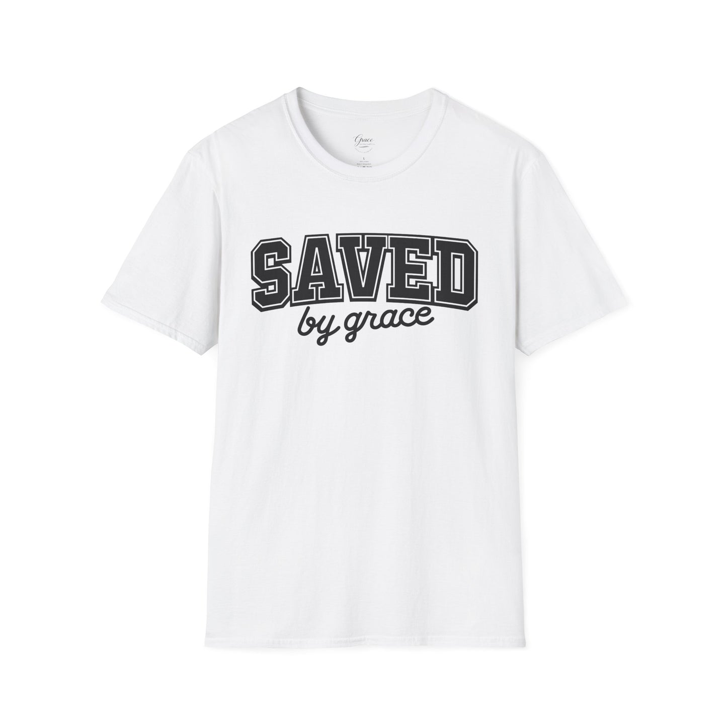 Saved By Grace T-Shirt — Christian Faith Graphic Tee