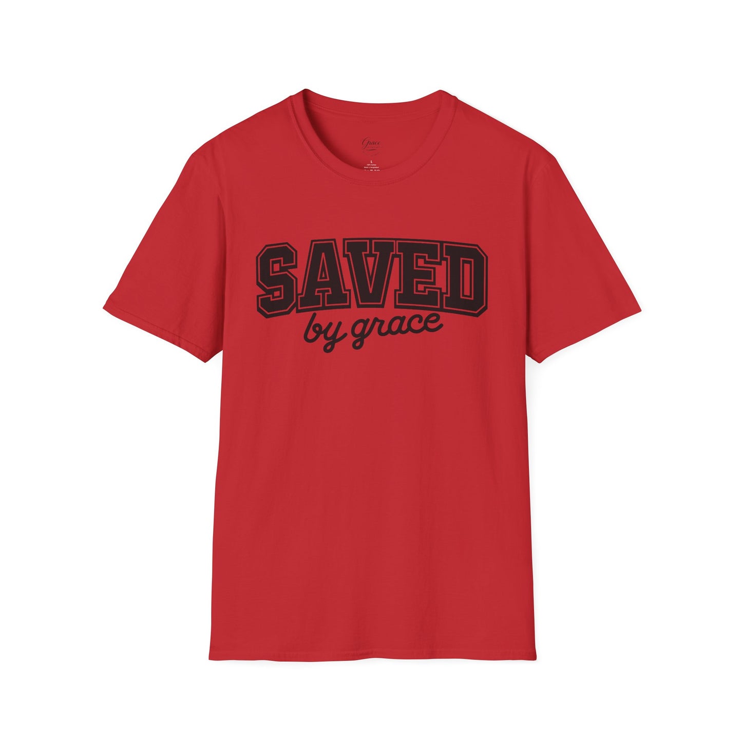 Saved By Grace T-Shirt — Christian Faith Graphic Tee