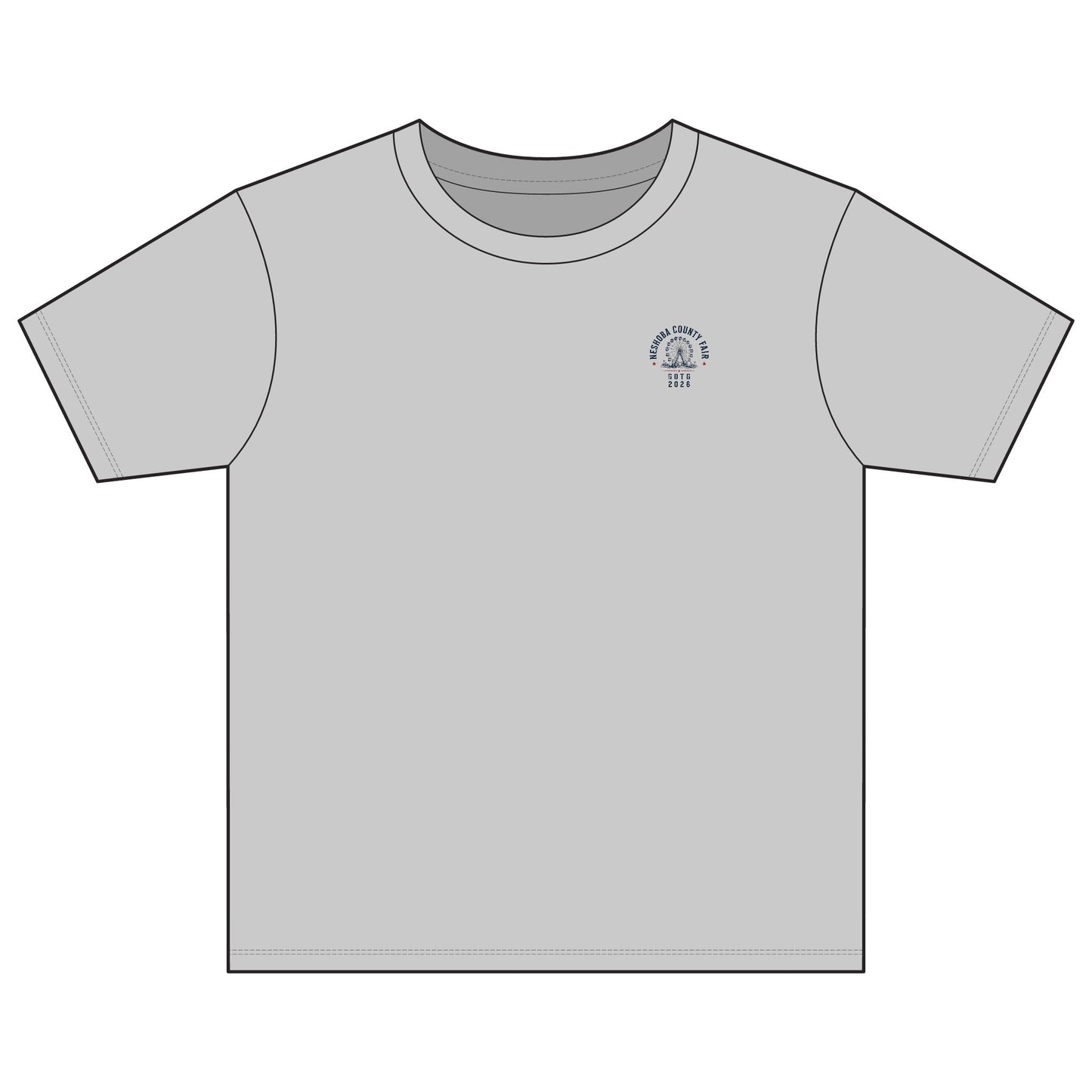 Mississippi County Fair Youth Tee — 'Giant House Party' Backprint Kids Shirt