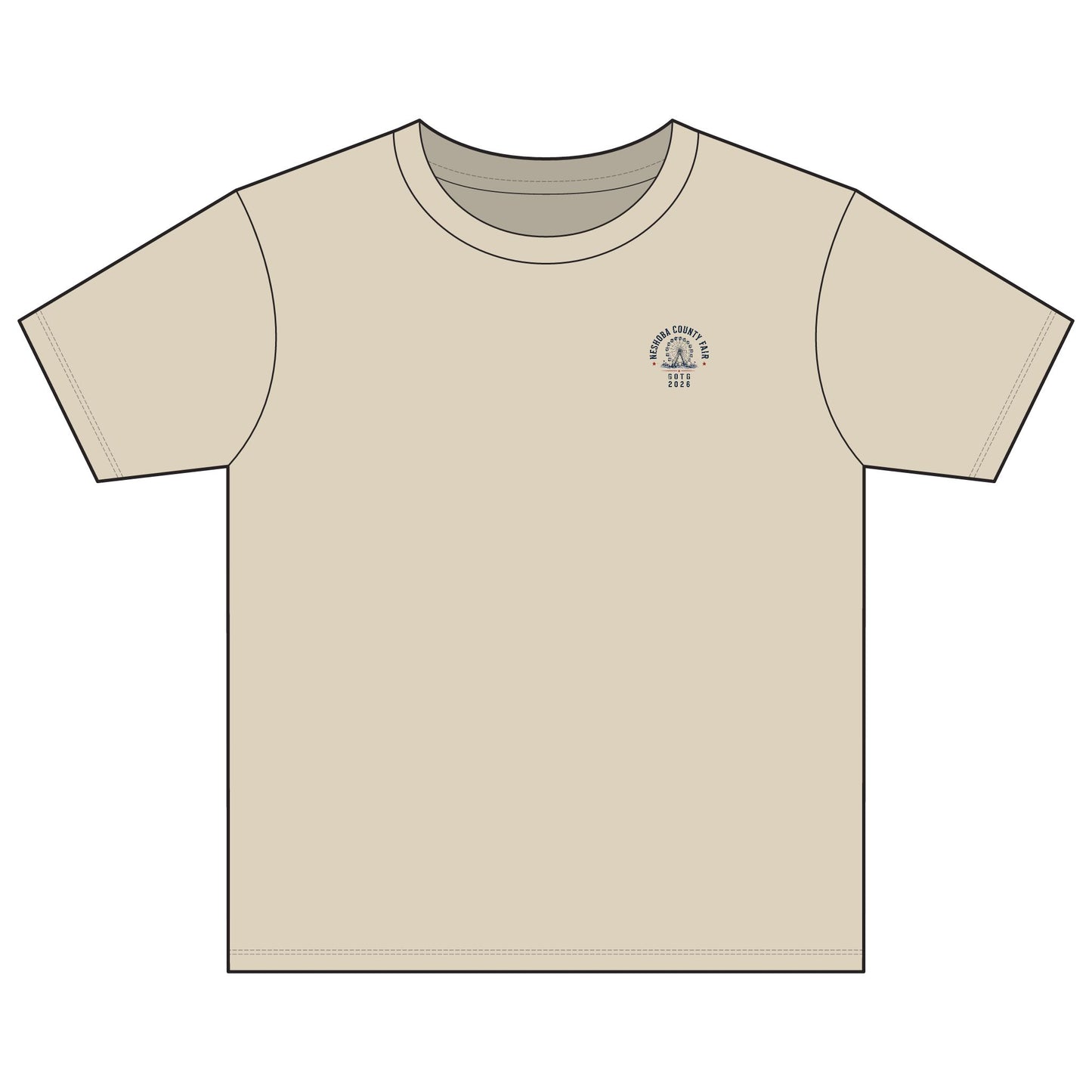 Mississippi County Fair Youth Tee — 'Giant House Party' Backprint Kids Shirt