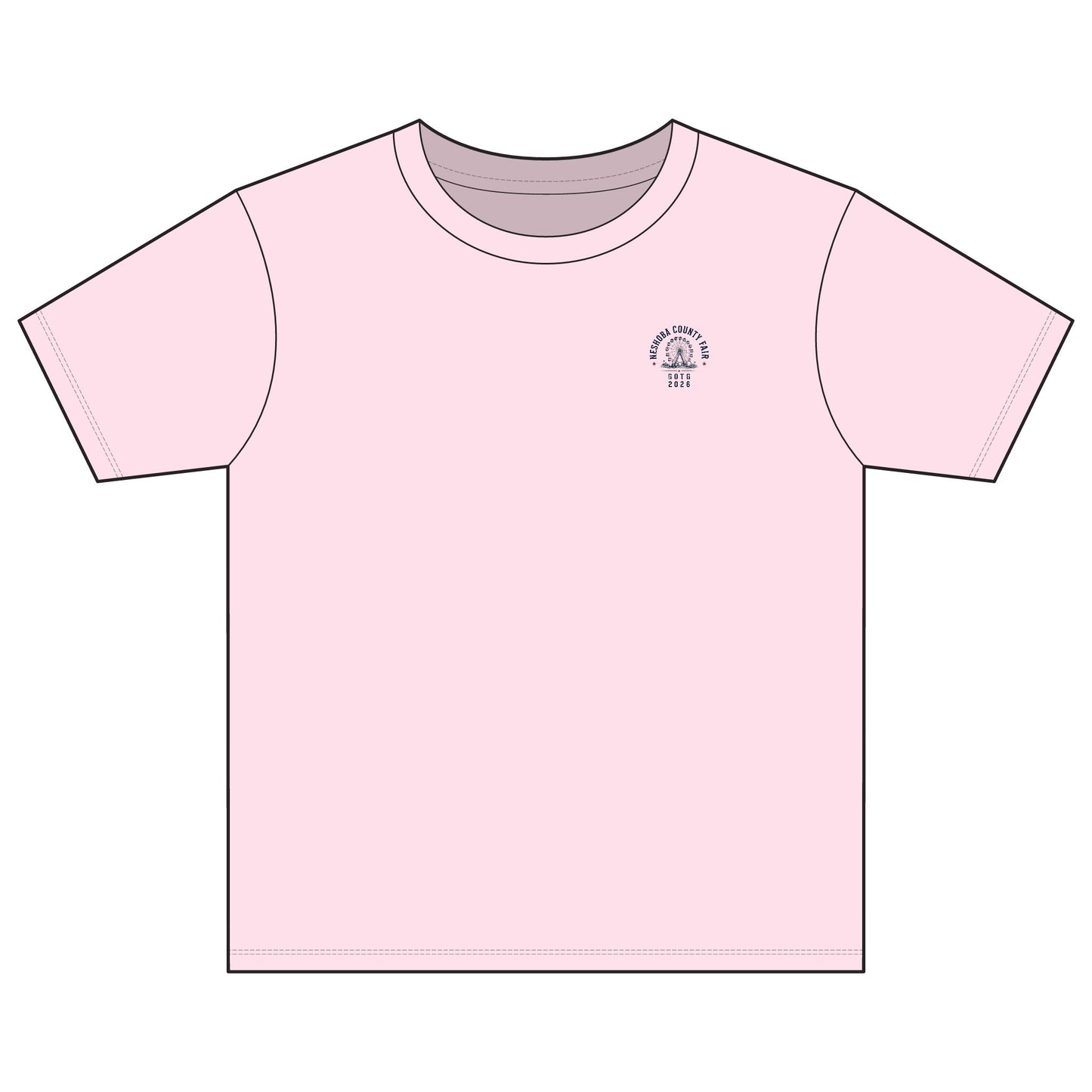 Mississippi County Fair Youth Tee — 'Giant House Party' Backprint Kids Shirt
