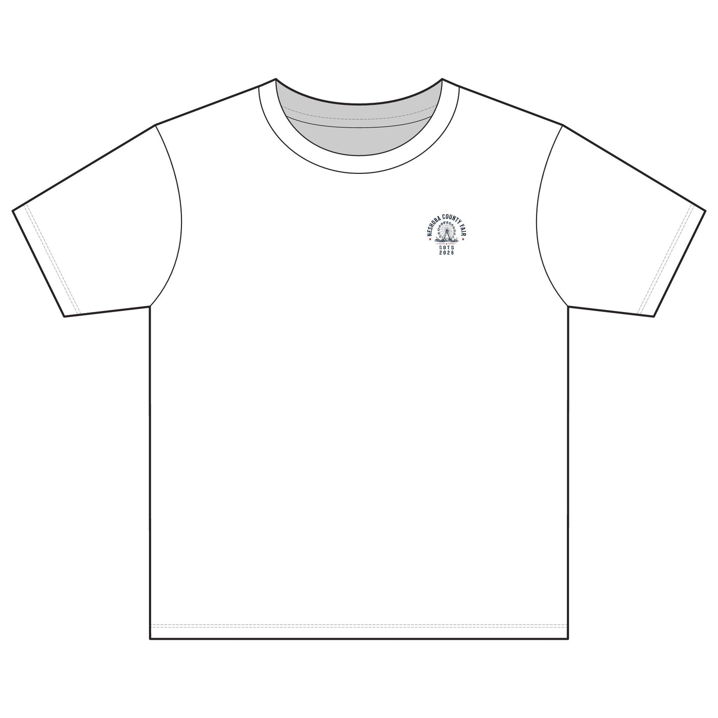 Mississippi County Fair Youth Tee — 'Giant House Party' Backprint Kids Shirt