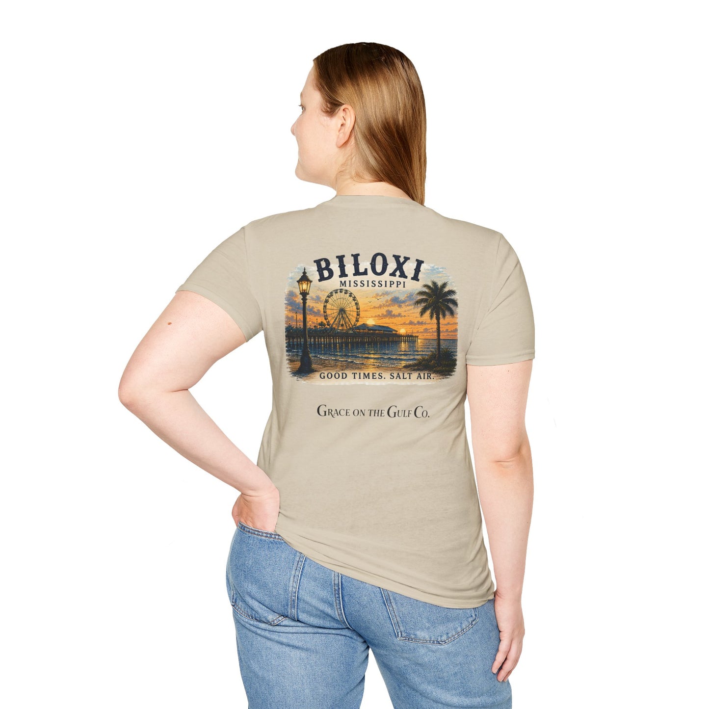 GOTG Biloxi Logo T-Shirt — Small Chest Monogram Tee