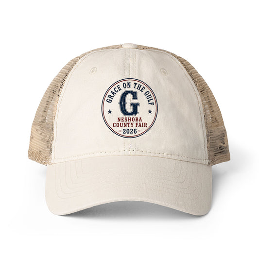 Neshoba County Fair Women's Washed Mesh-Back Cap GOTG