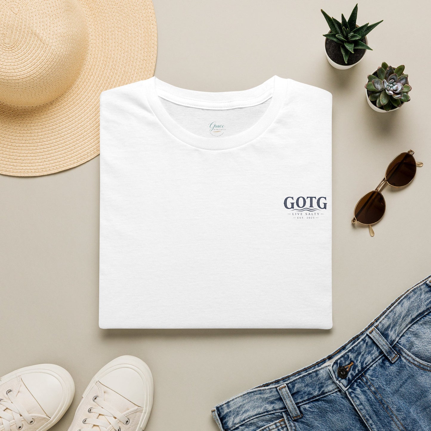 Fishing Logo Tee — Casual Graphic T-Shirt