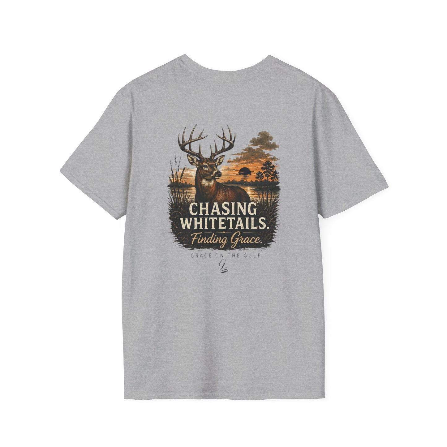 Chasing Whitetails GOTG Tee Chest Tee — Casual Women's & Men's Monogram T‑Shirt