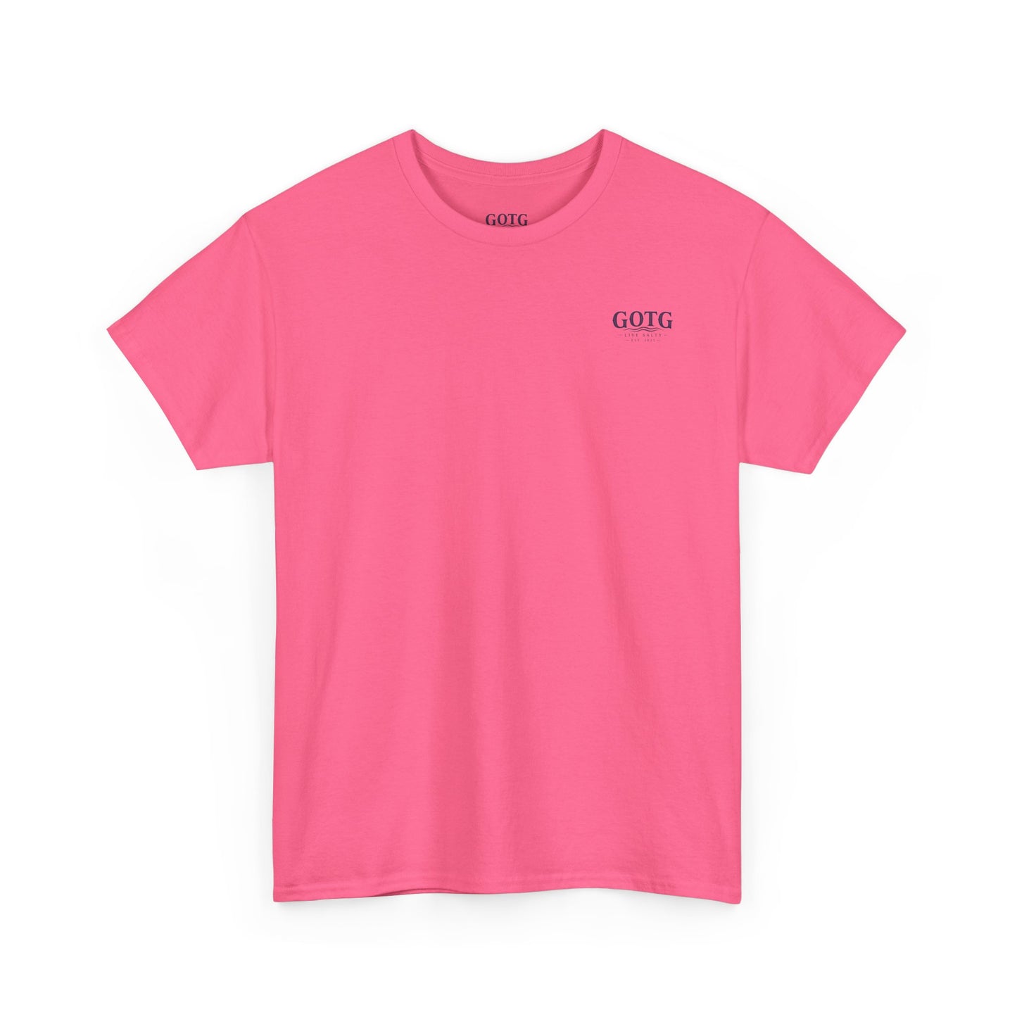GOTG Saltwater & Salvation Tee — Grace on the Gulf Beach Christian T‑Shirt