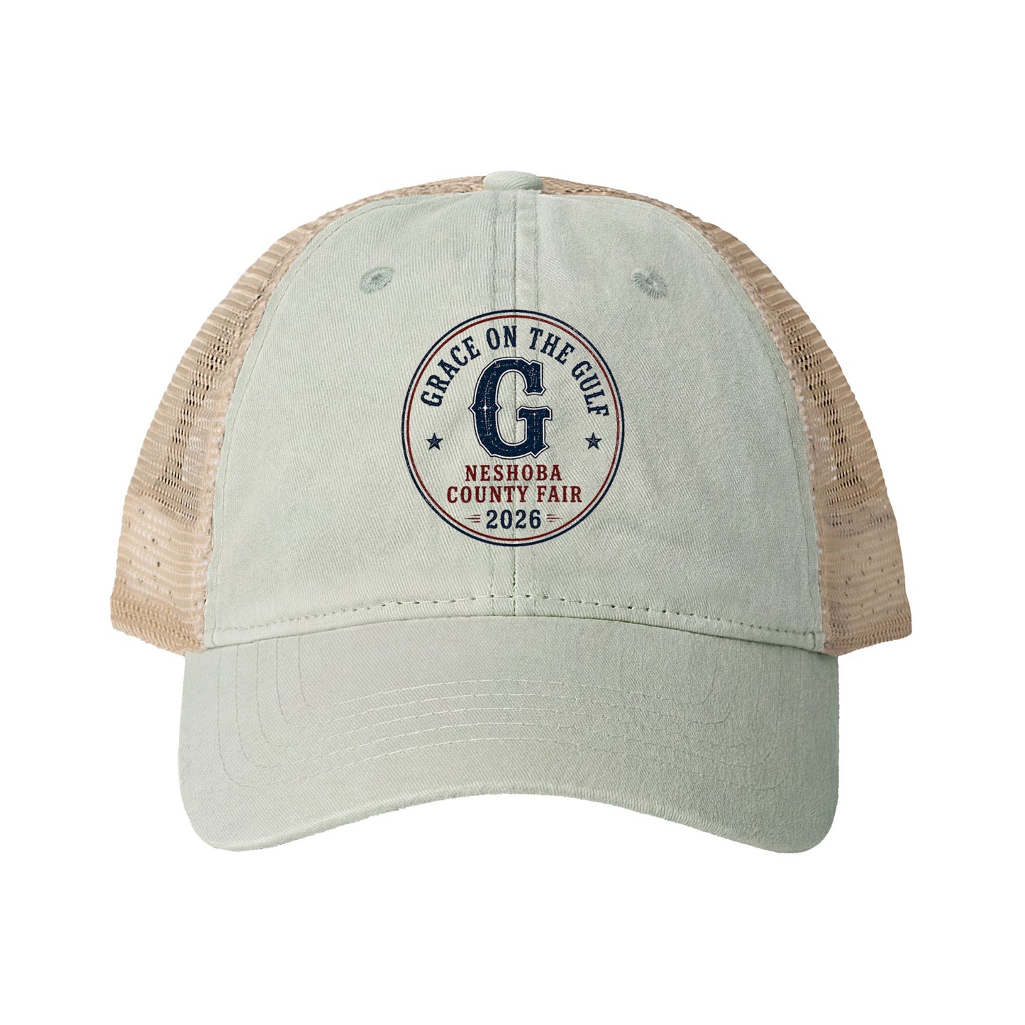Neshoba County Fair Women's Washed Mesh-Back Cap GOTG