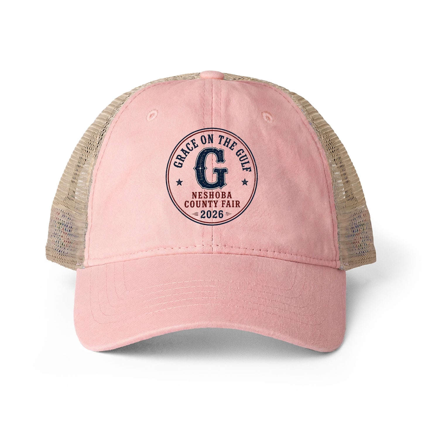 Neshoba County Fair Women's Washed Mesh-Back Cap GOTG