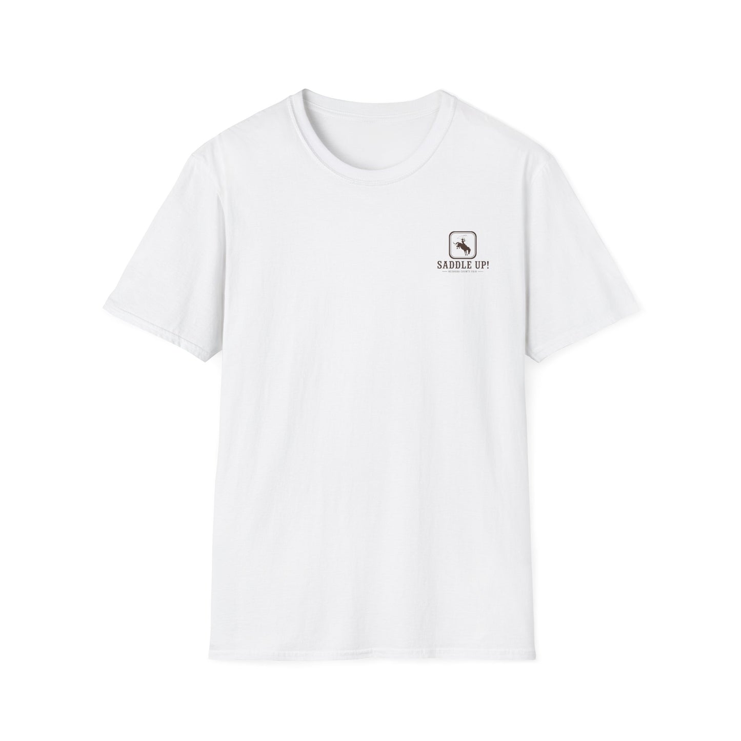 Saddle Up Tee Neshoba County Fair 2026 — Minimal Western Logo T-Shirt