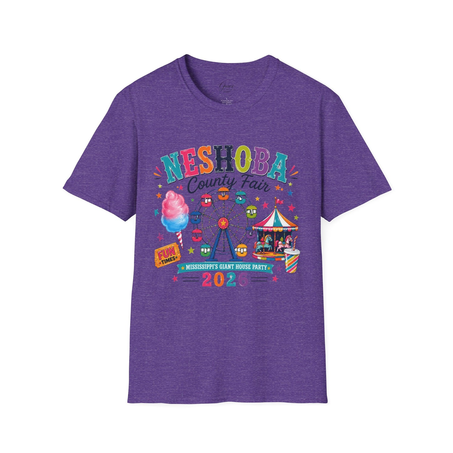County Fair T-Shirt — Neshoba County Fair 2026 Carnival Tee