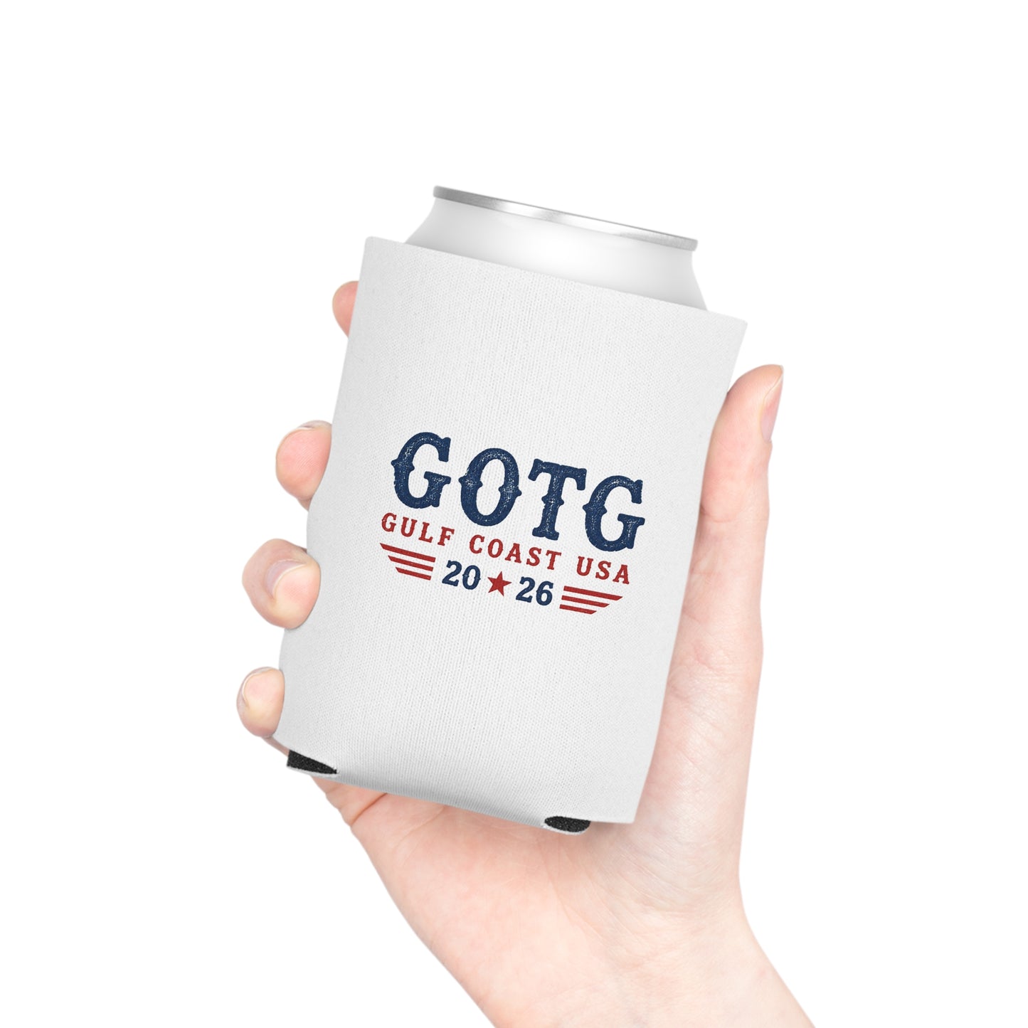 Can Cooler - GOTG Gulf Coast USA 2026 Retro Beer Koozie