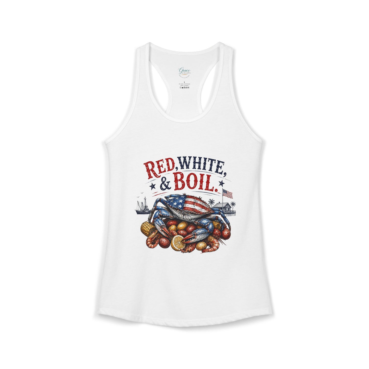 GOTG Crab Women's Ideal Racerback Tank