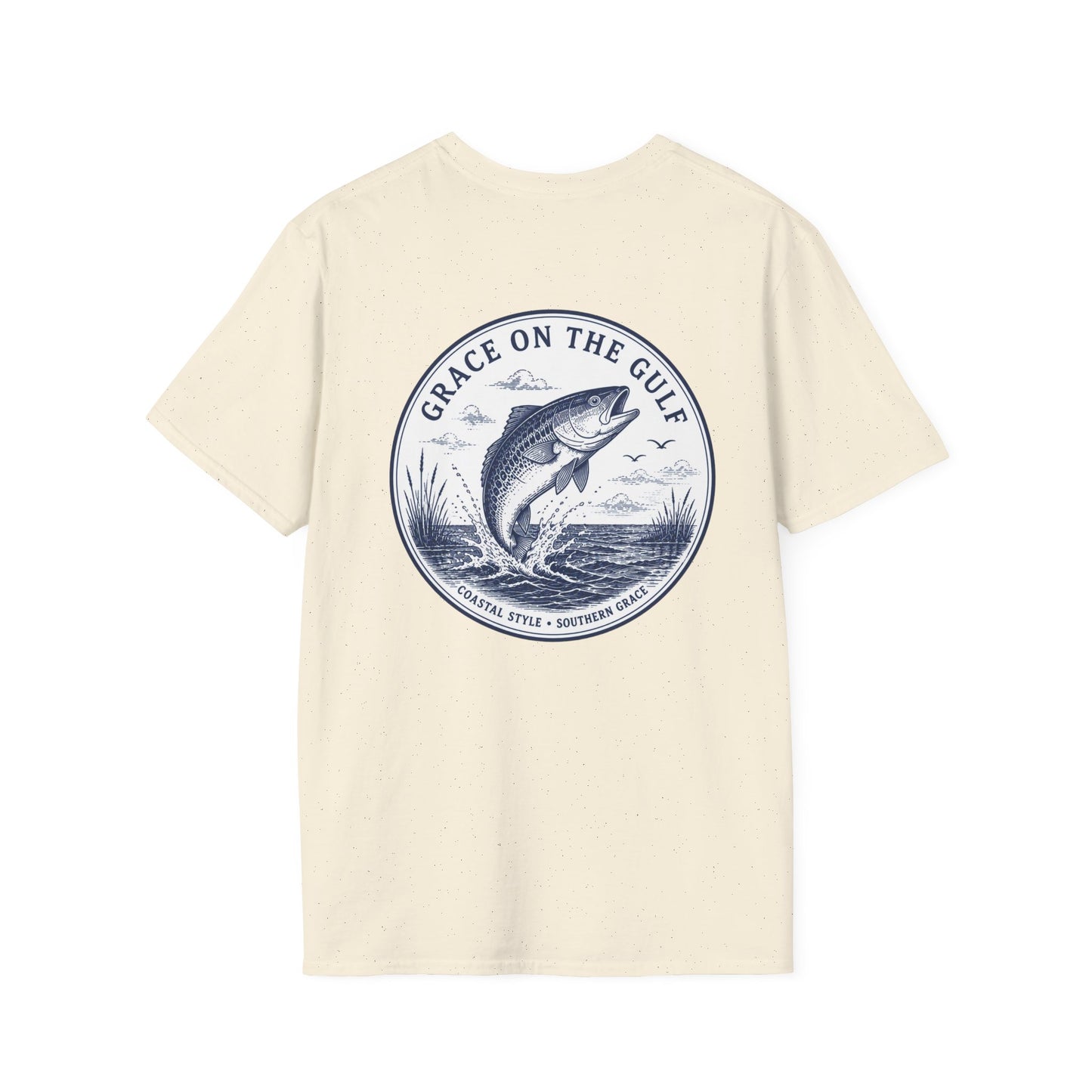 Fishing Logo Tee — Casual Graphic T-Shirt