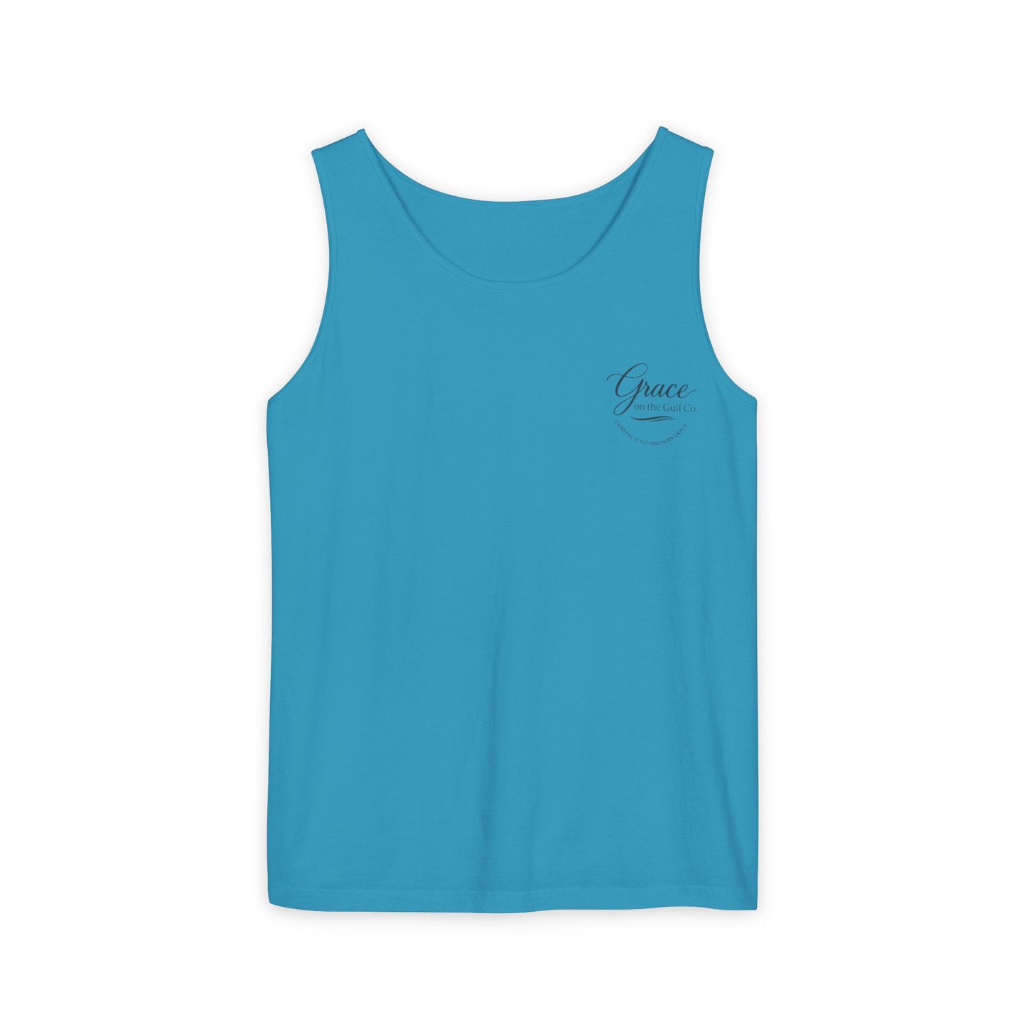 GOTG Chest Logo Tank Top — Guardians of the Galaxy Minimalist Fan Tank