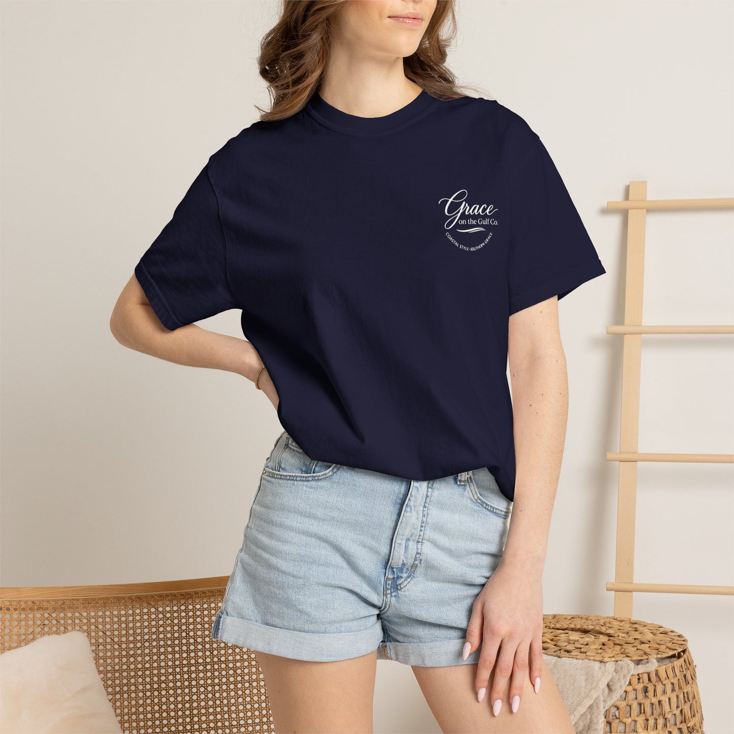 T-Shirt — "Grace" Coastal Boat Graphic (GOTG)